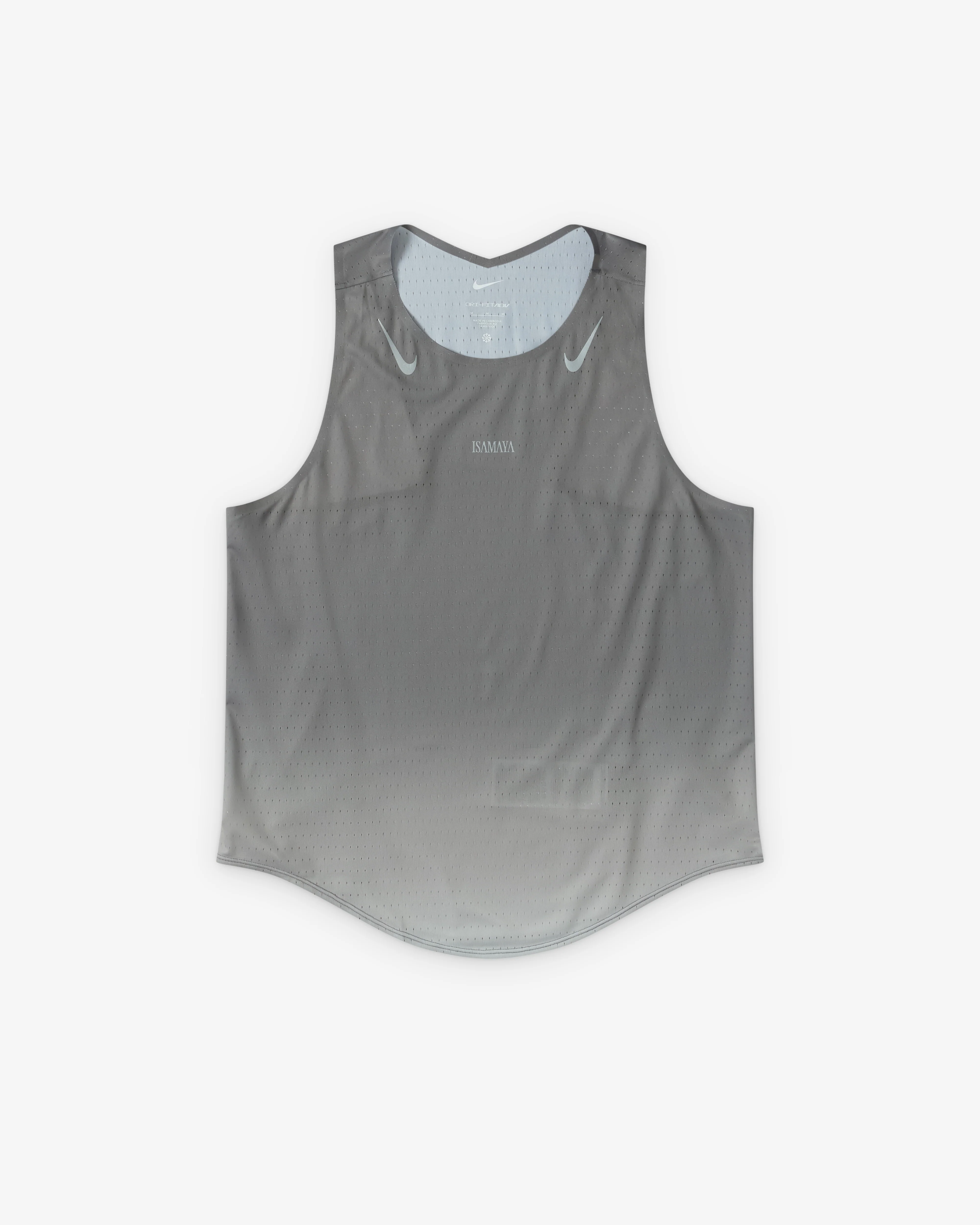 Nike - Women's Isamaya FFrench AeroSwift Running Vest - (Smoke Grey)