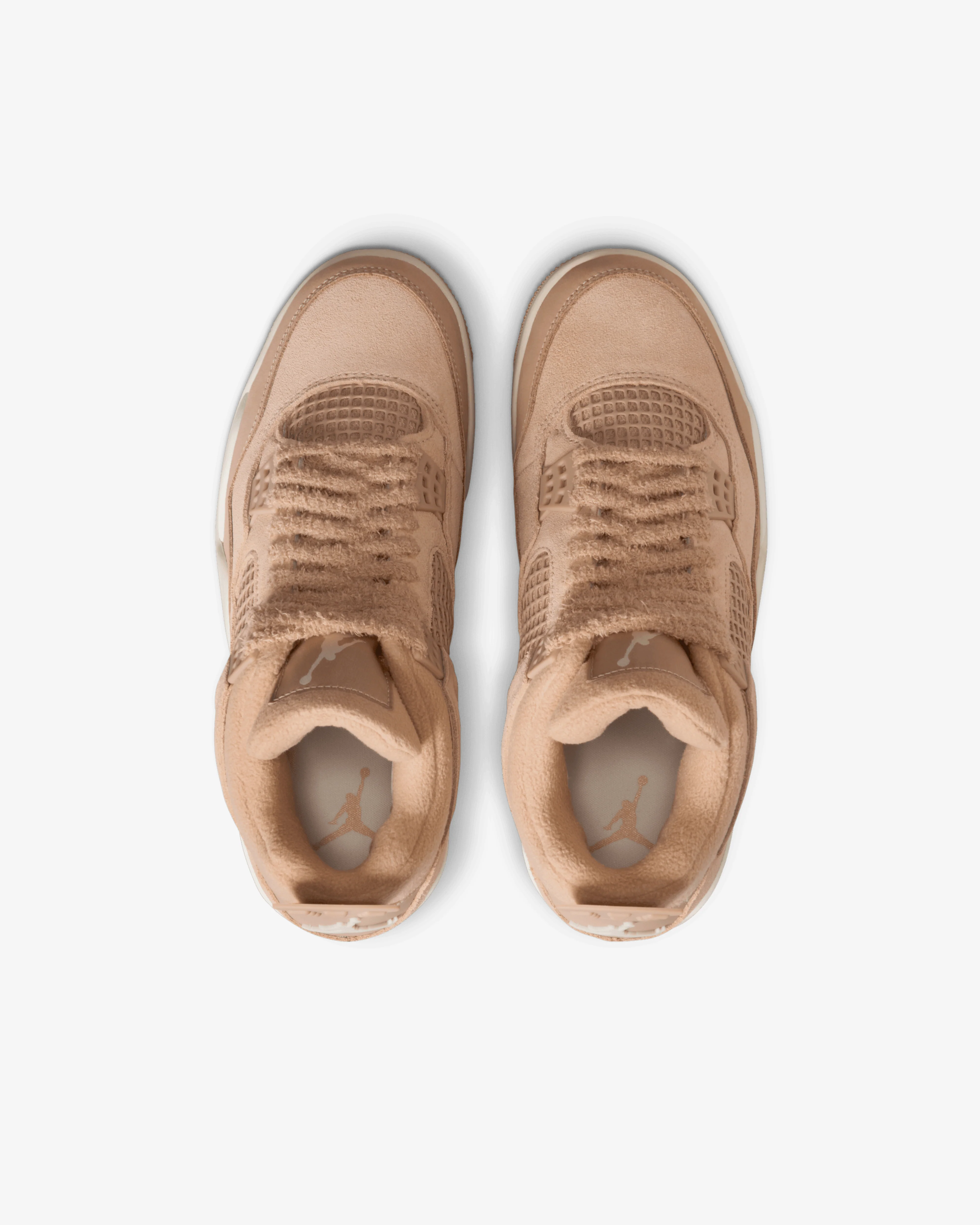Nike - Women's Air Jordan 4 Retro - (Hemp/LT Orewood) - Image 6