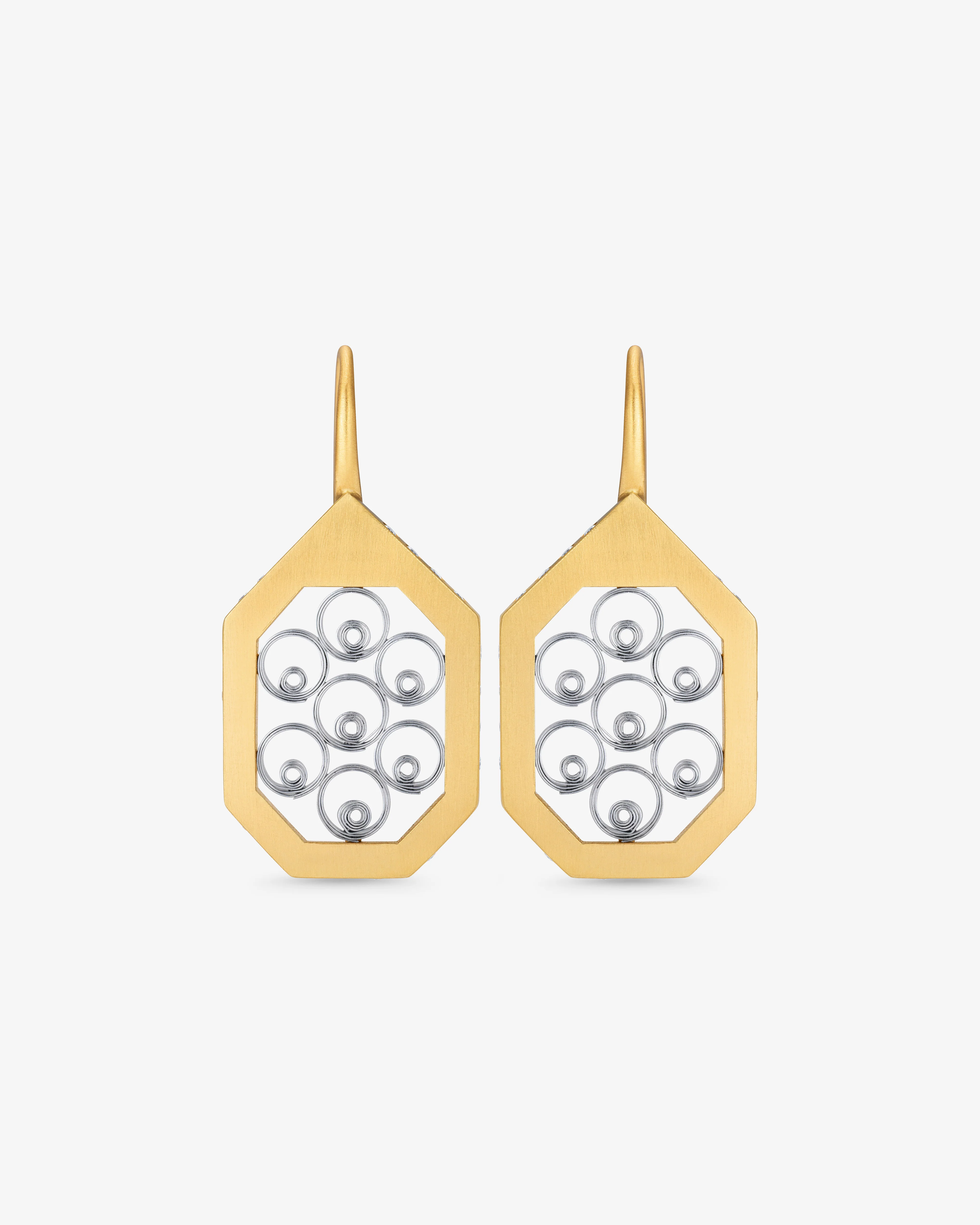 Nikolle Radi - Radiant Earrings - (Yellow Gold) - Image 4