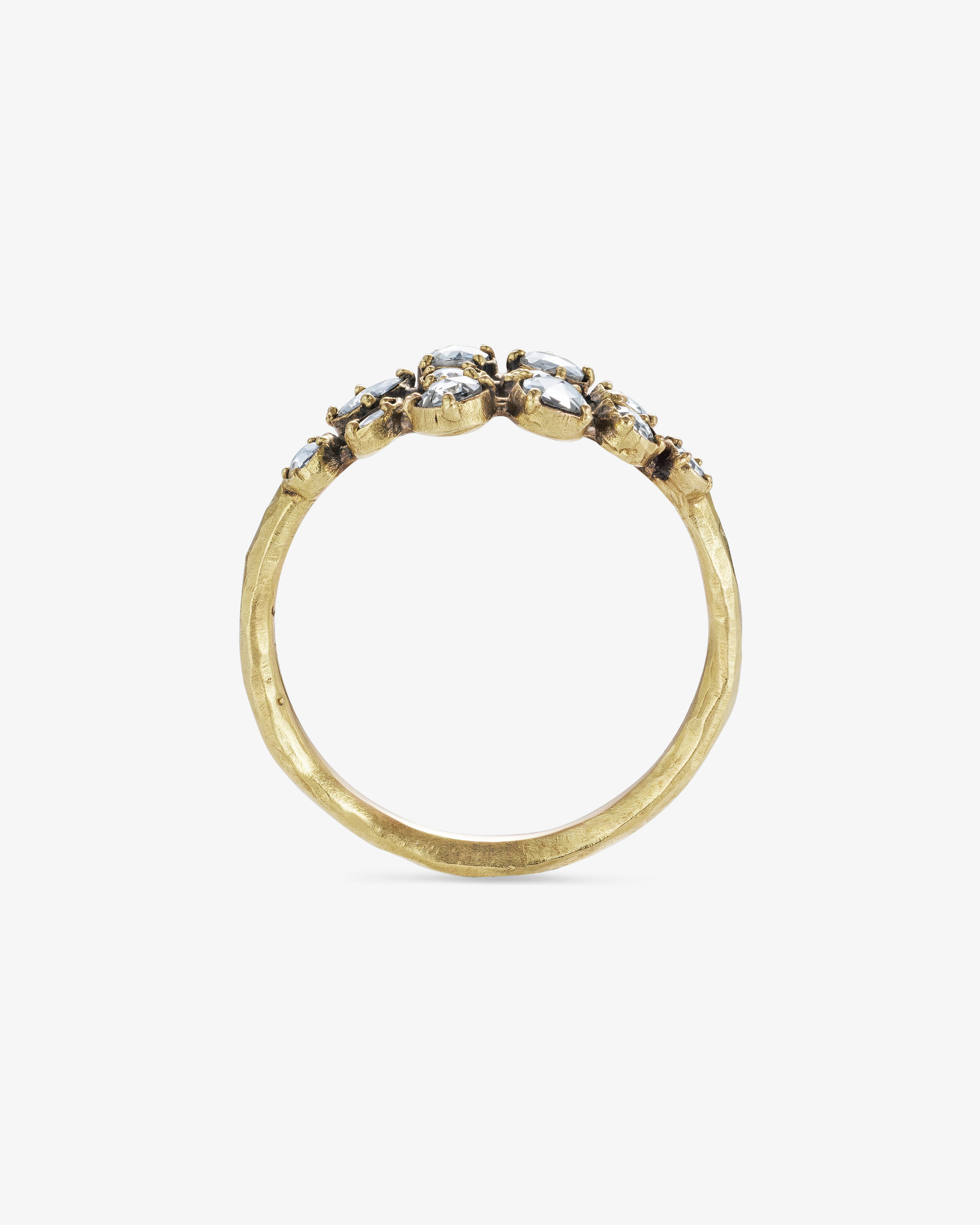 Noguchi Bijoux - Rose Cut Diamond Ring - (Yellow Gold) - Image 3
