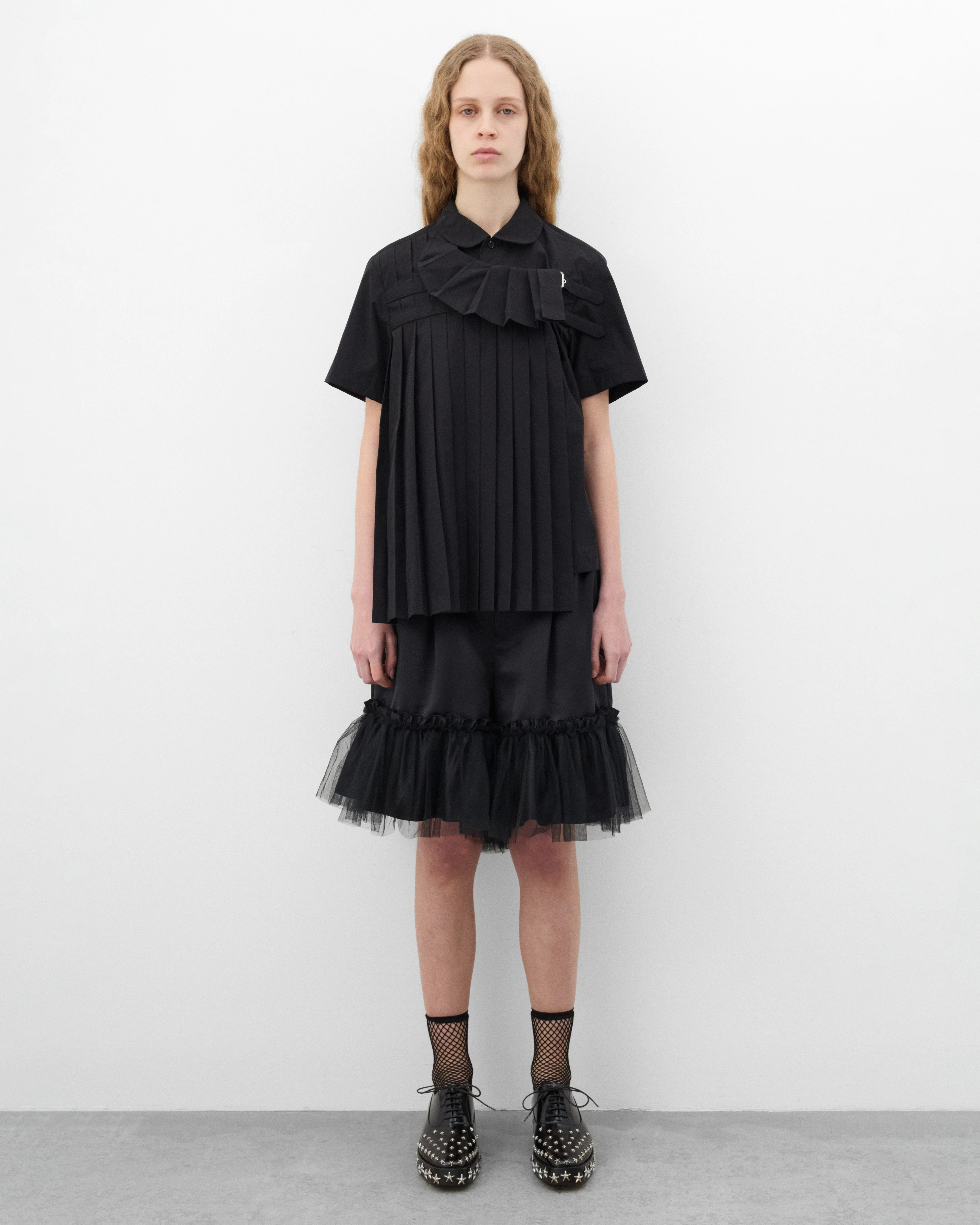 Noir Kei Ninomiya - Women's Buckle Shirt - (Black) - Image 6