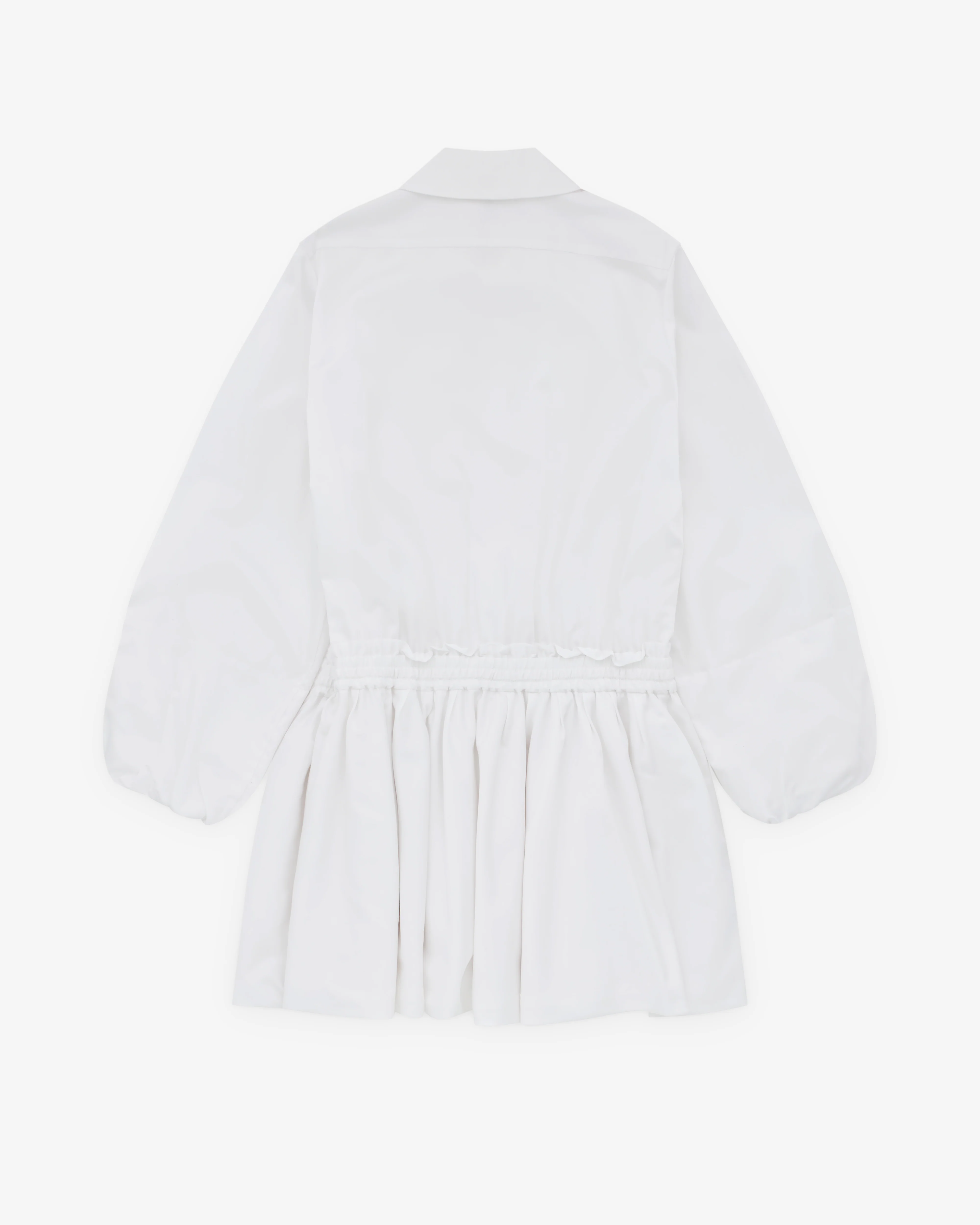 Noir Kei Ninomiya - Women’s Shirred Waist Shirt Dress - (White) - Image 2