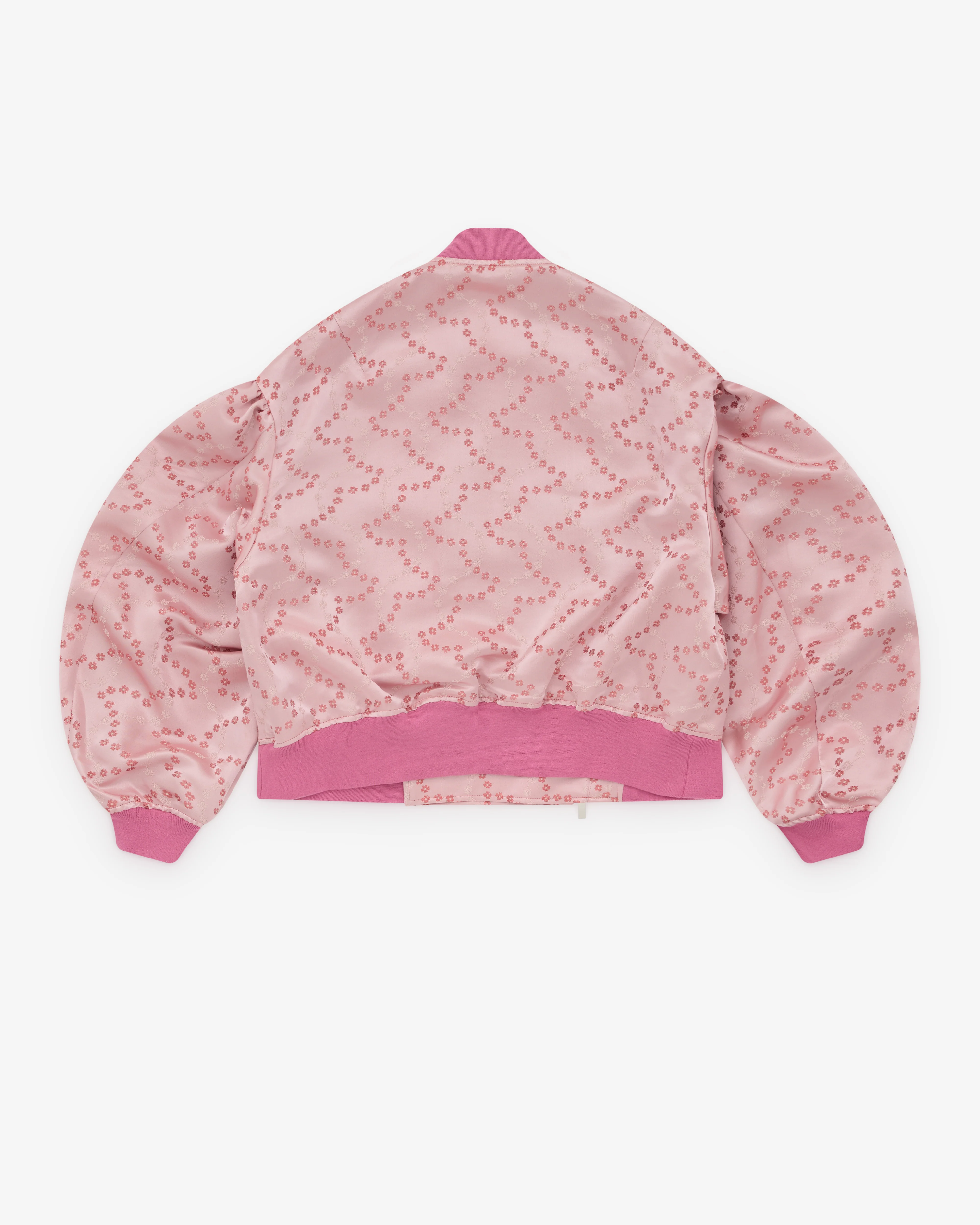 Noir Kei Ninomiya - Women’s Floral Bomber Jacket - (Pink) - Image 2