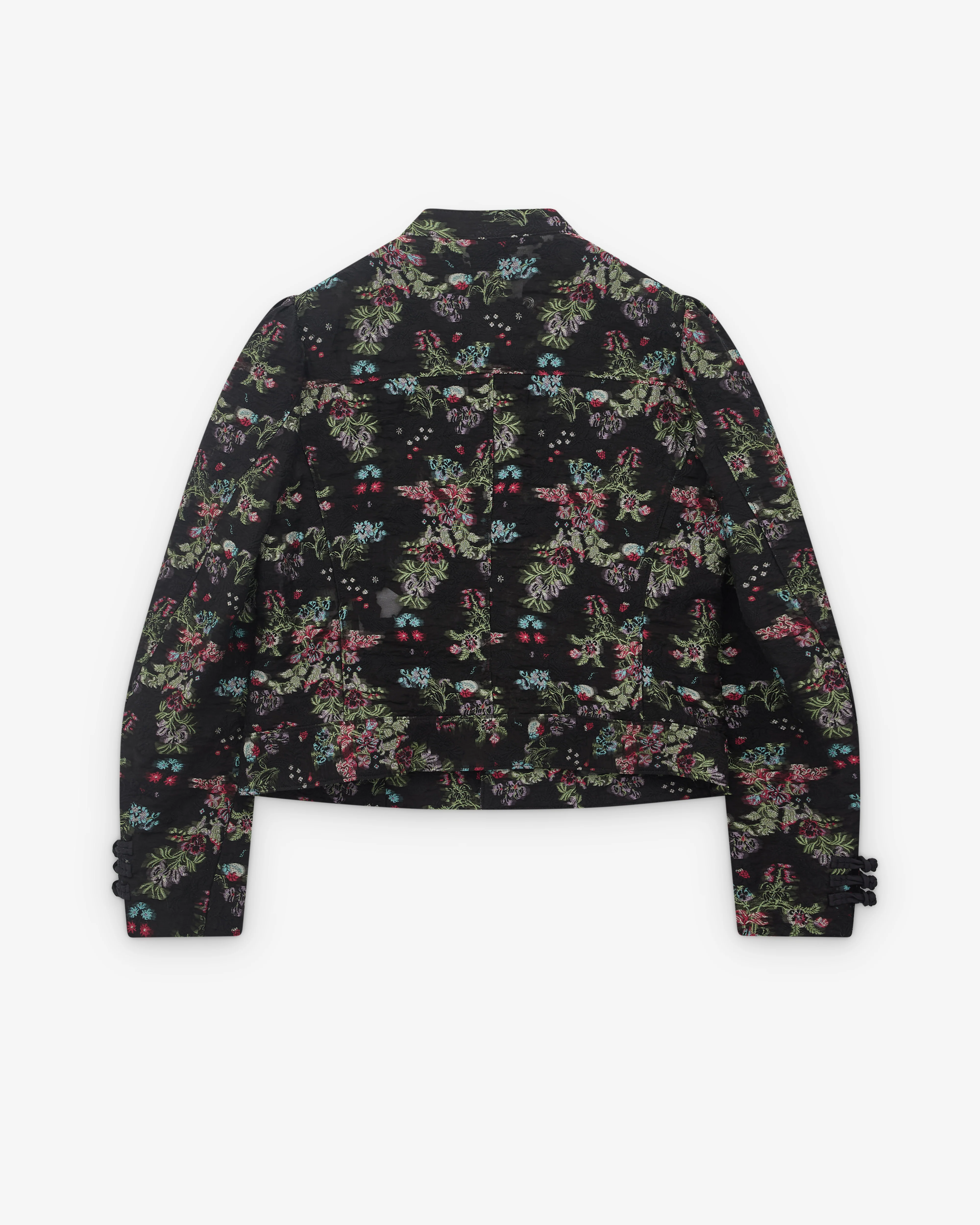 Noir Kei Ninomiya - Women’s Floral Wrap Jacket - (Multi) - Image 2
