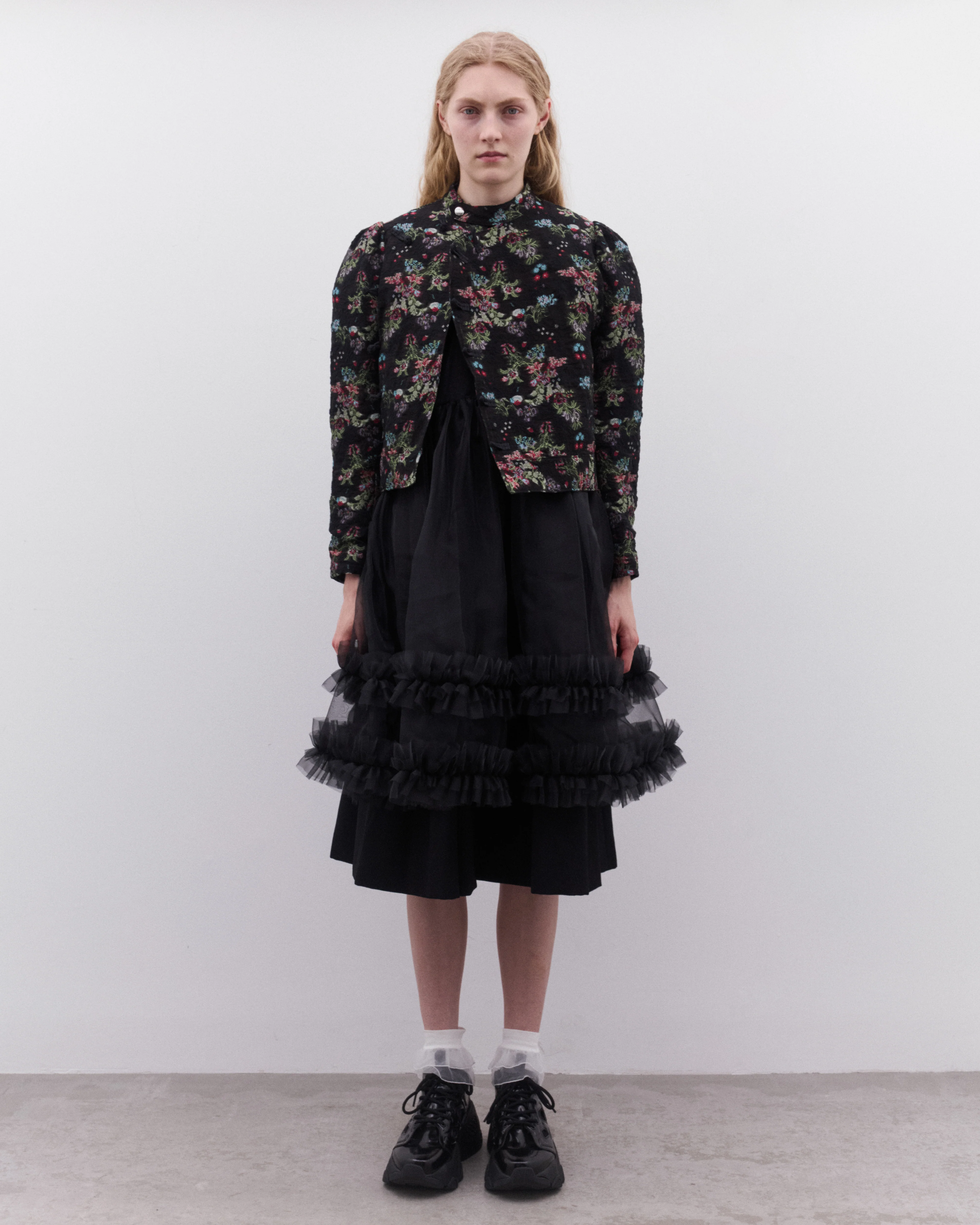 Noir Kei Ninomiya - Women’s Floral Wrap Jacket - (Multi) - Image 6