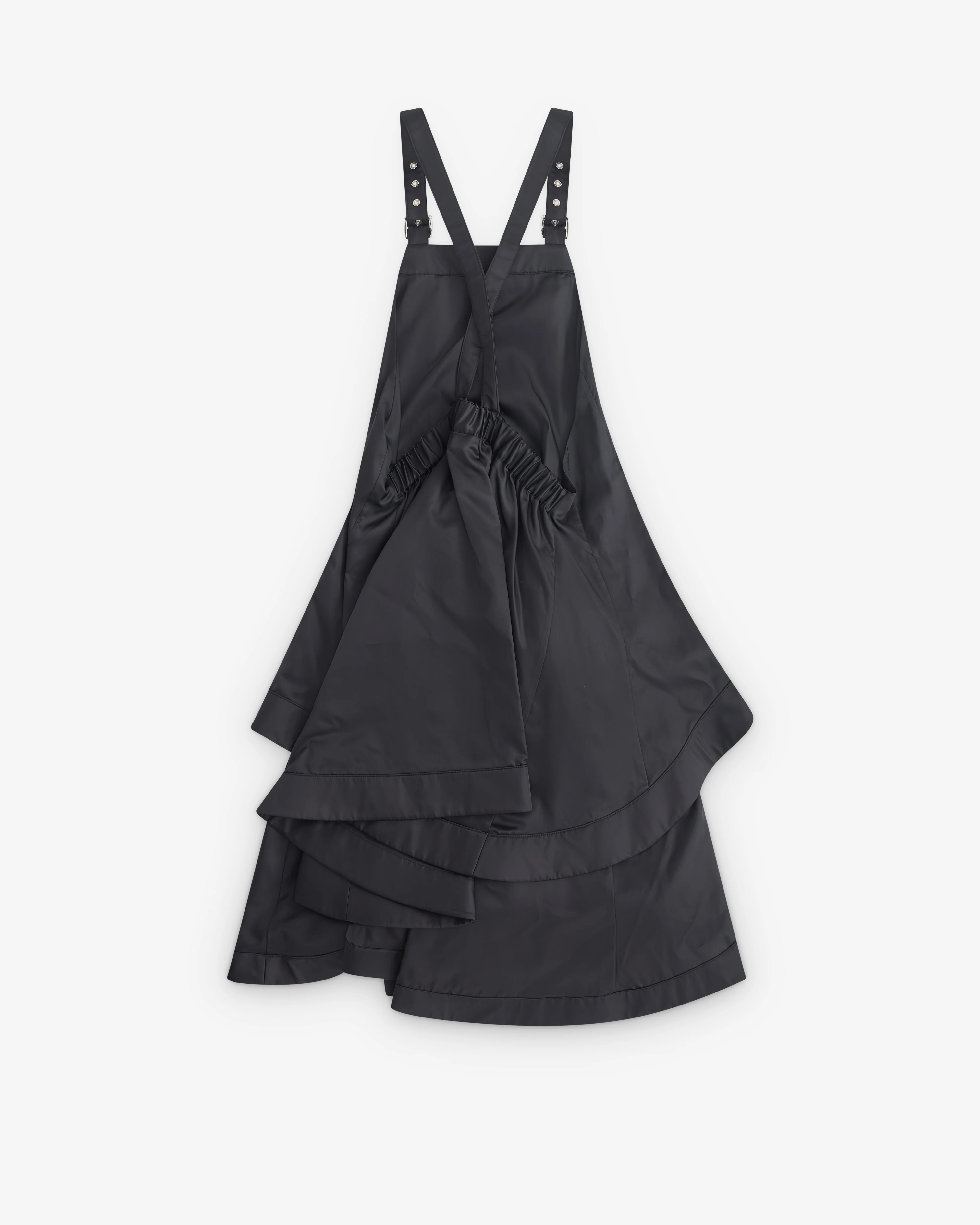 Noir Kei Ninomiya - Women’s Layered Overall Dress - (Black) - Image 2