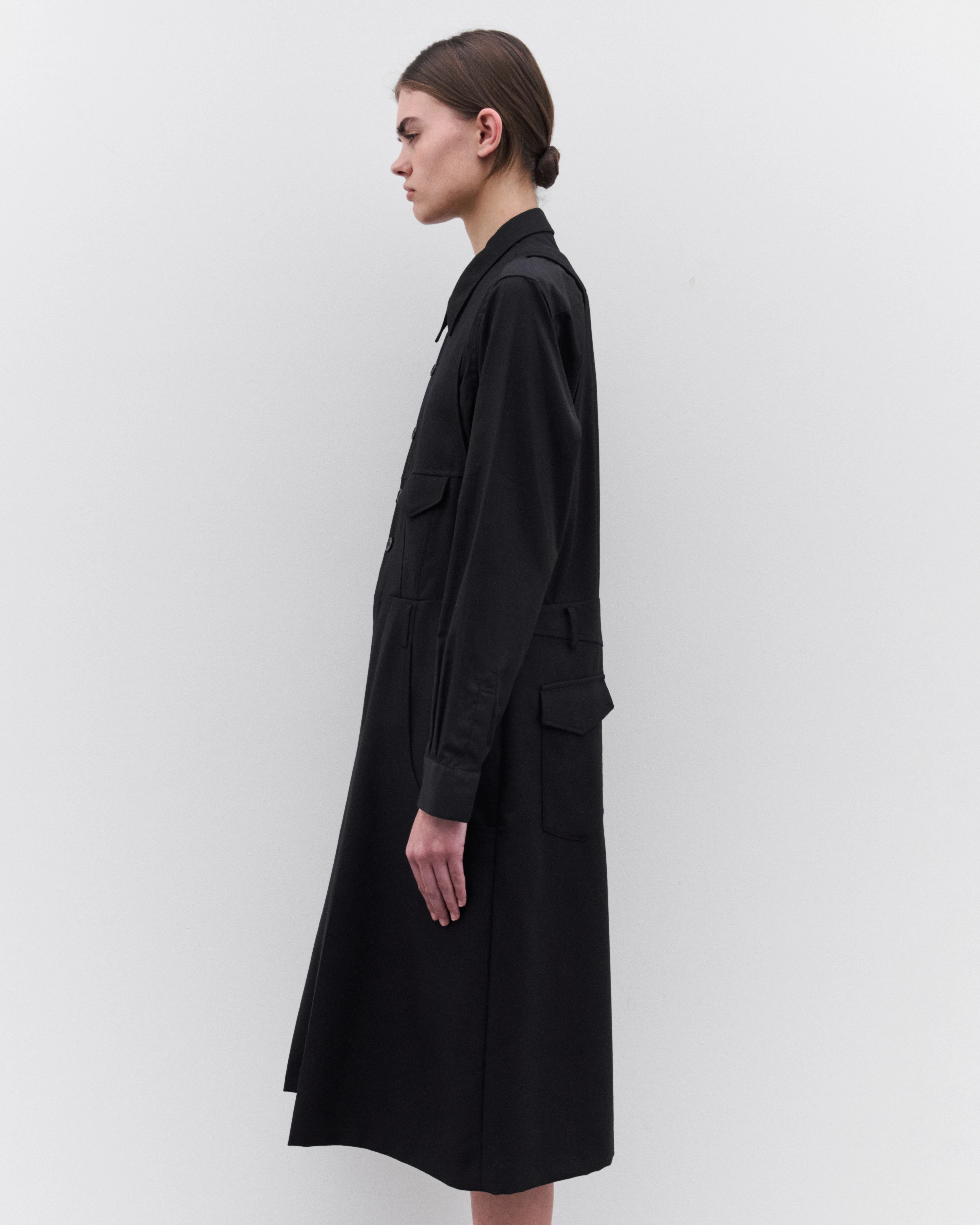 Noir Kei Ninomiya - Women’s Collared Jumpsuit - (Black) - Image 4