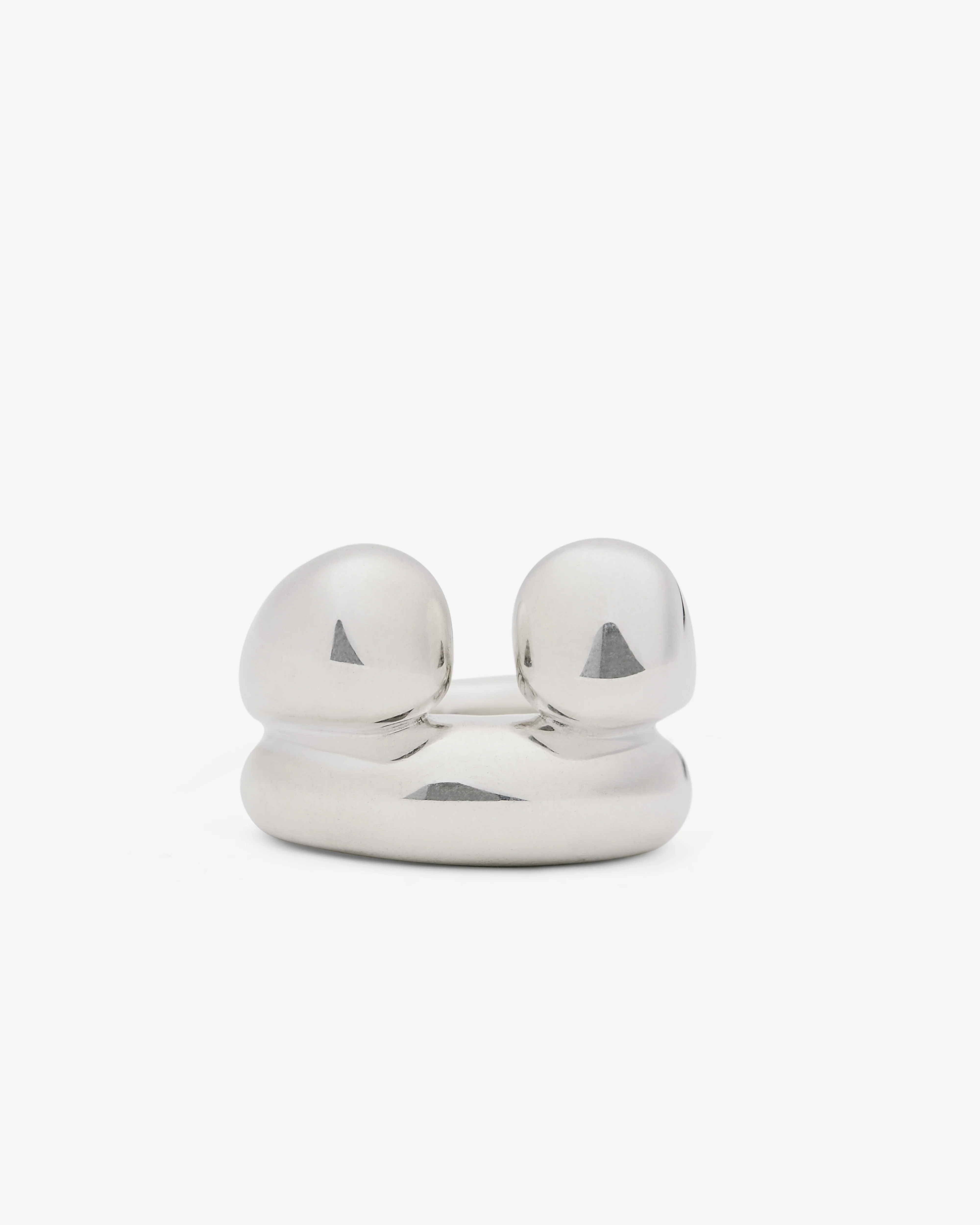 Old Jewelry - Women’s Double Down Ring - (Silver)