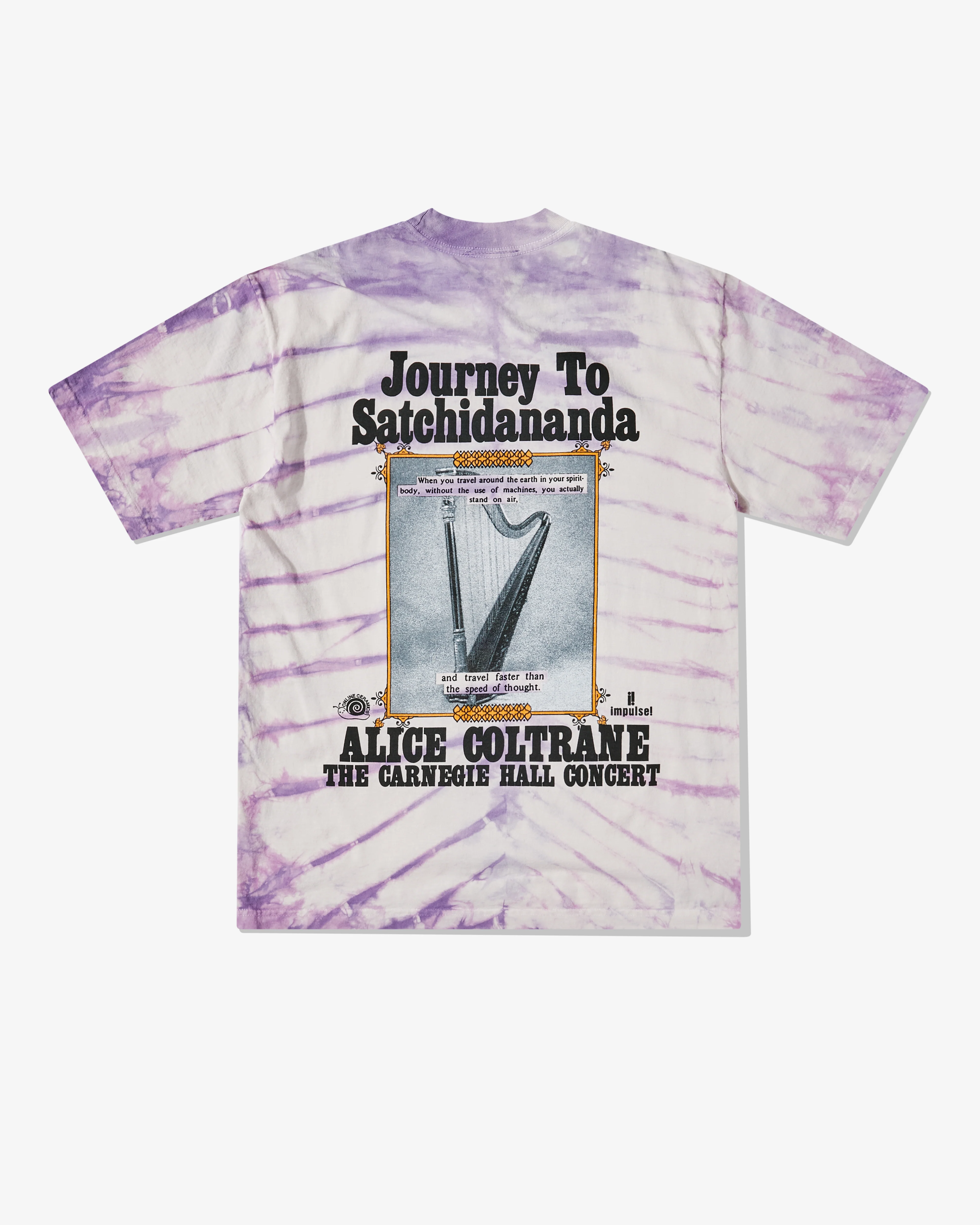 Online Ceramics - Men’s Alice Coltrane The Earth Looks So Peaceful From Above - (Tie Dye) - Image 2