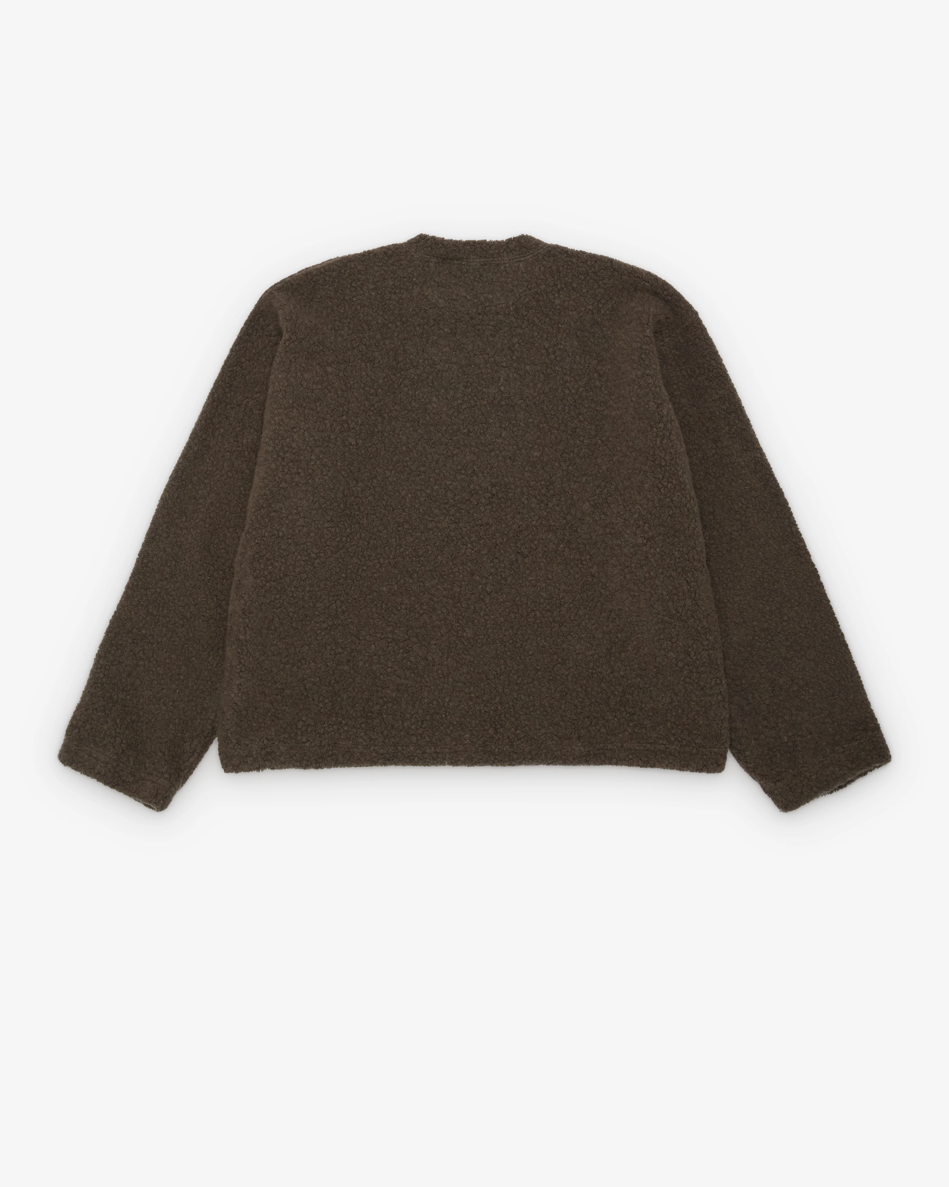 Online Ceramics - Men's Recycled Wool Pullover - (Forest) - Image 2