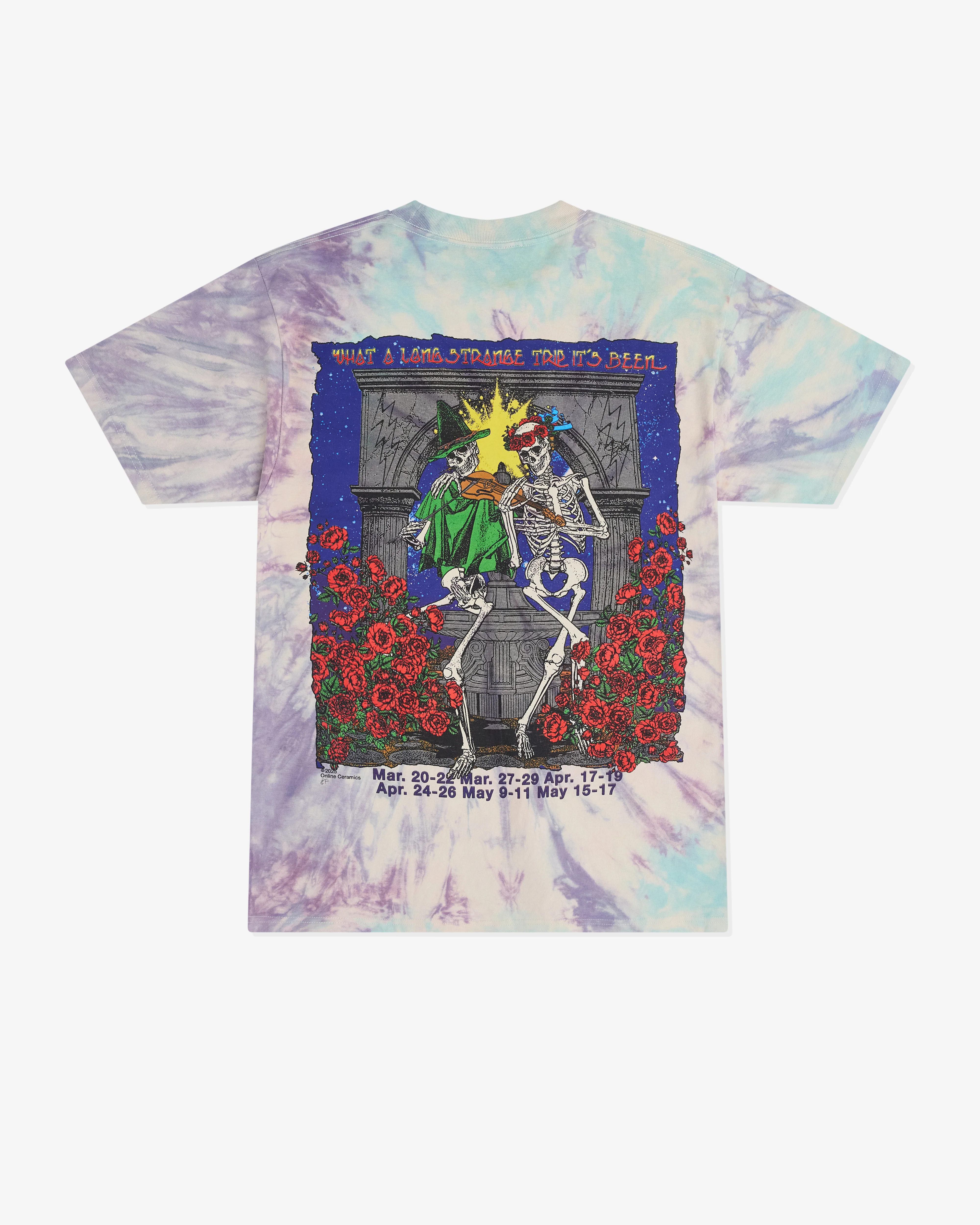 Online Ceramics - Men’s Still Grateful After All These Year T-Shirt - (Tie-Dye) - Image 2