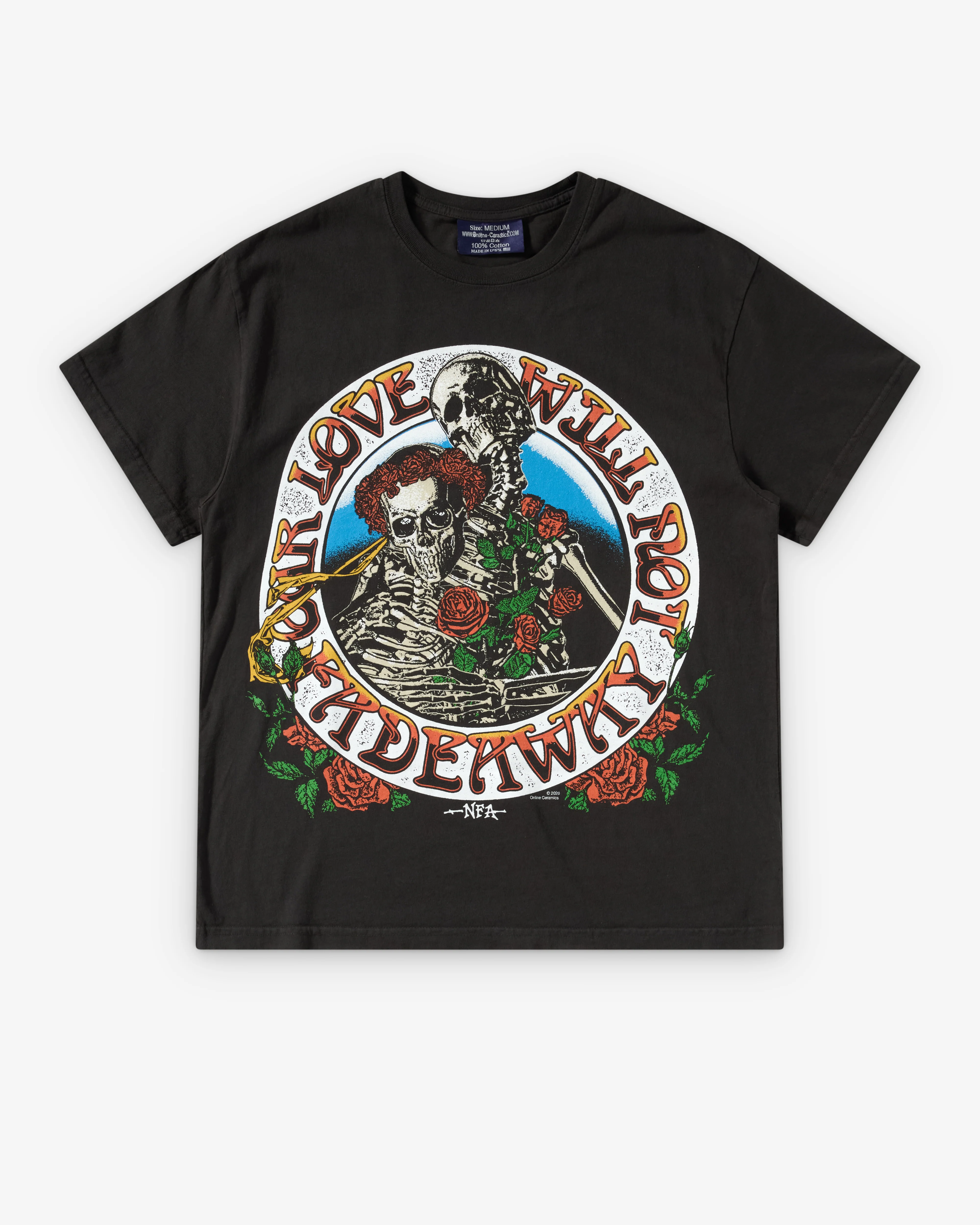 Online Ceramics - Men's What A Long Strange Trip T-Shirt - (Off Black)