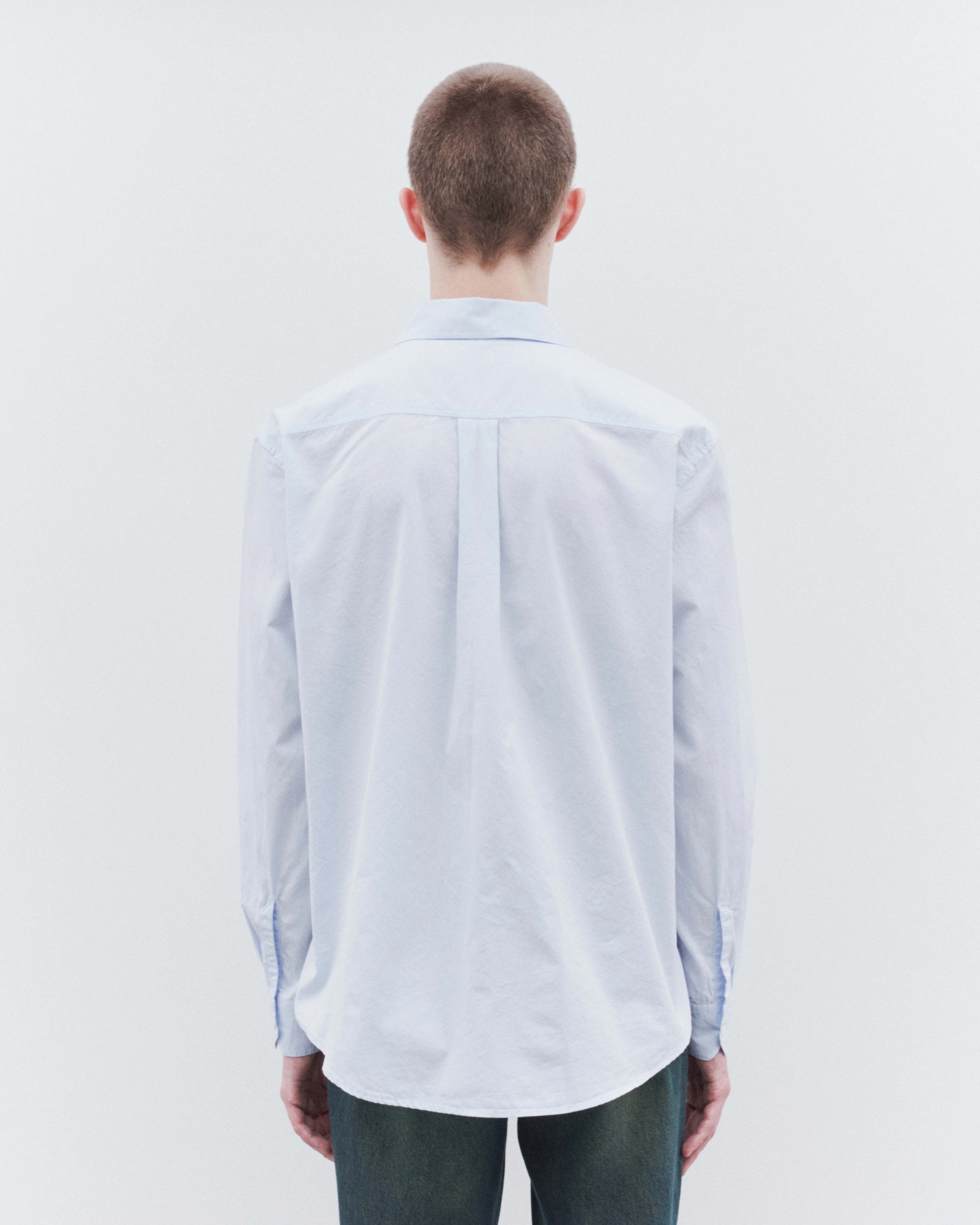Our Legacy - Men’s Beyond BD Shirt - (Dining Blue Poplin) - Image 5