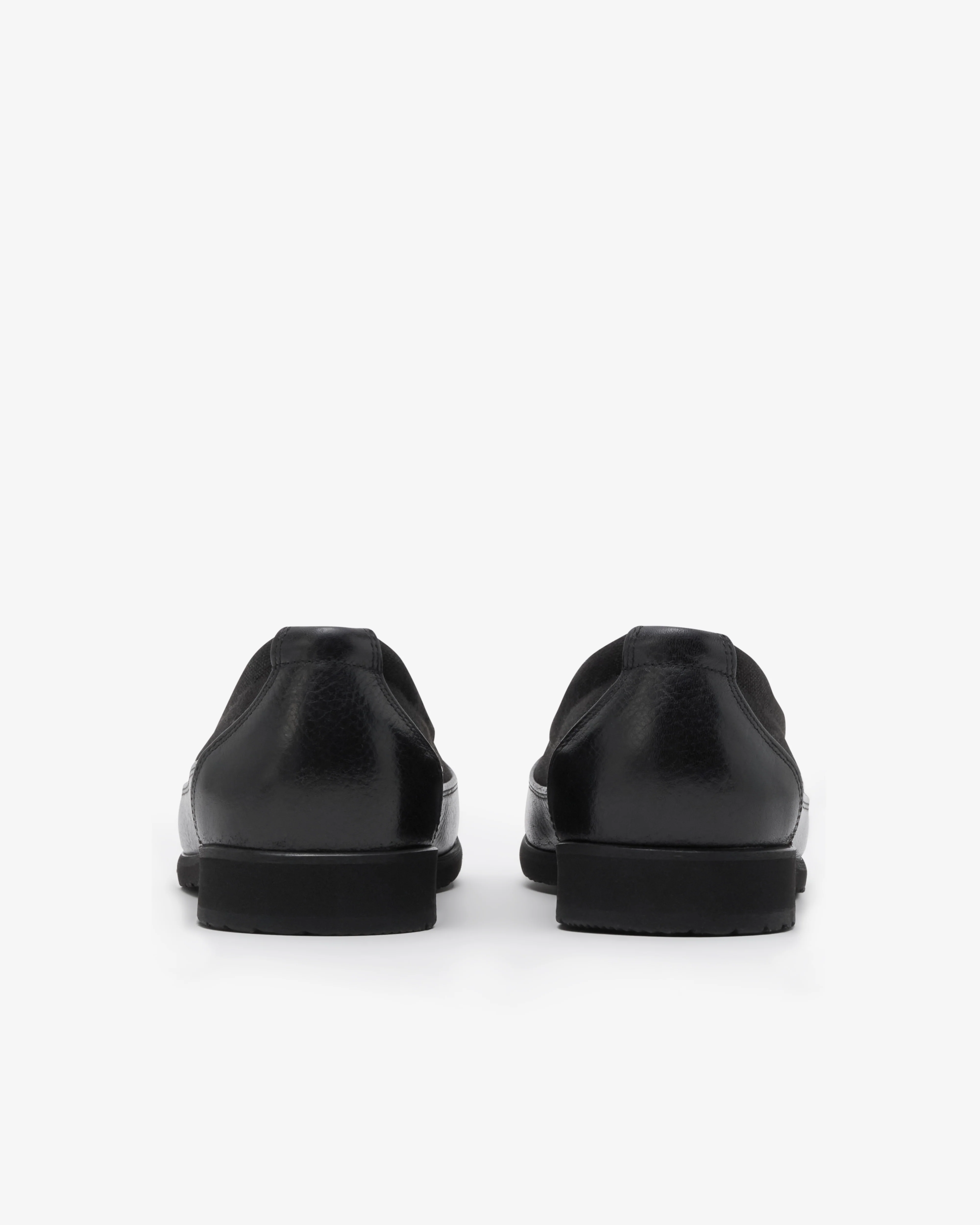 Our Legacy - Men's Bohemian Slipper - (Deep Black Leather) - Image 4