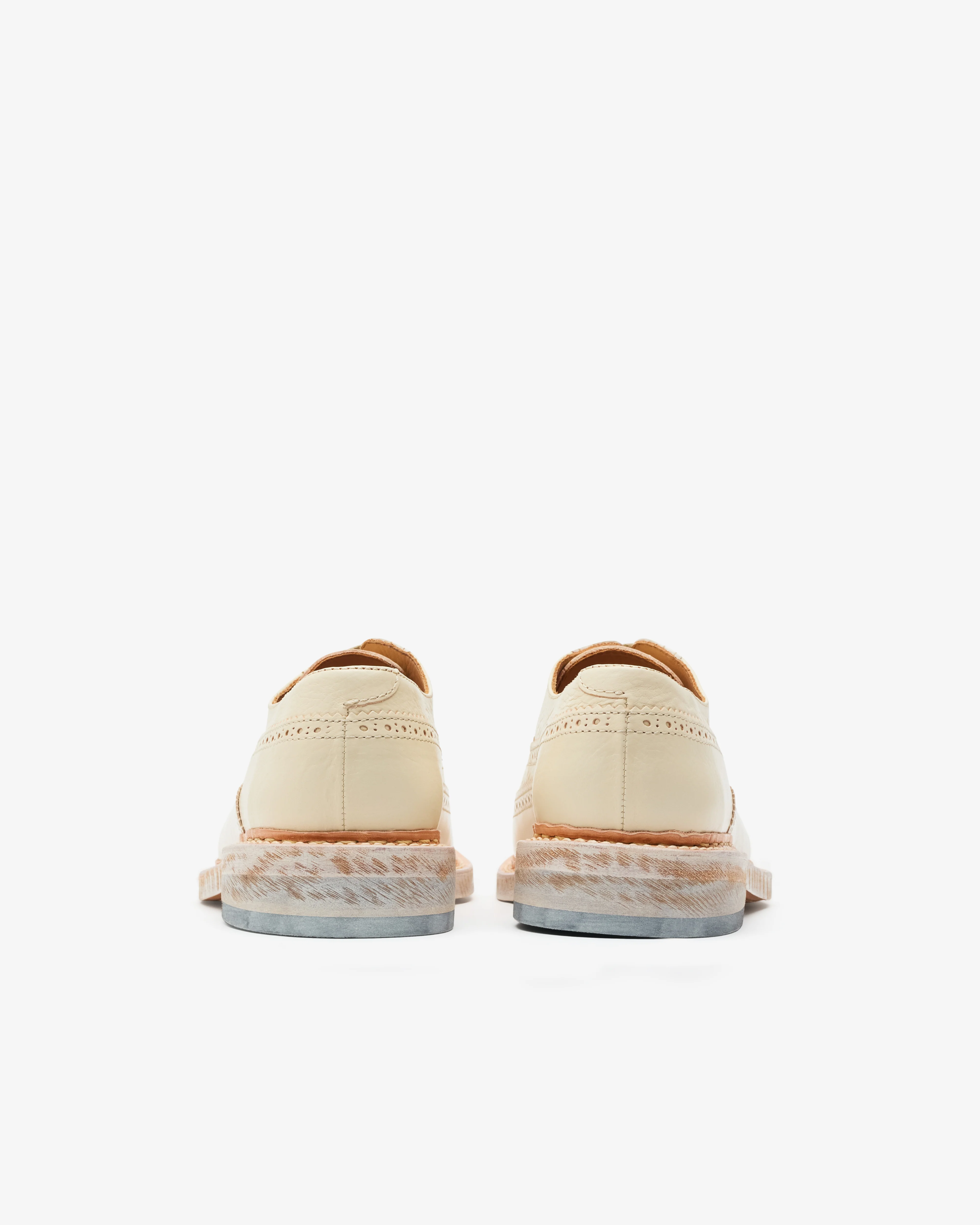 Our Legacy - Brogue Parade - (Deep Ecru Leather) - Image 4
