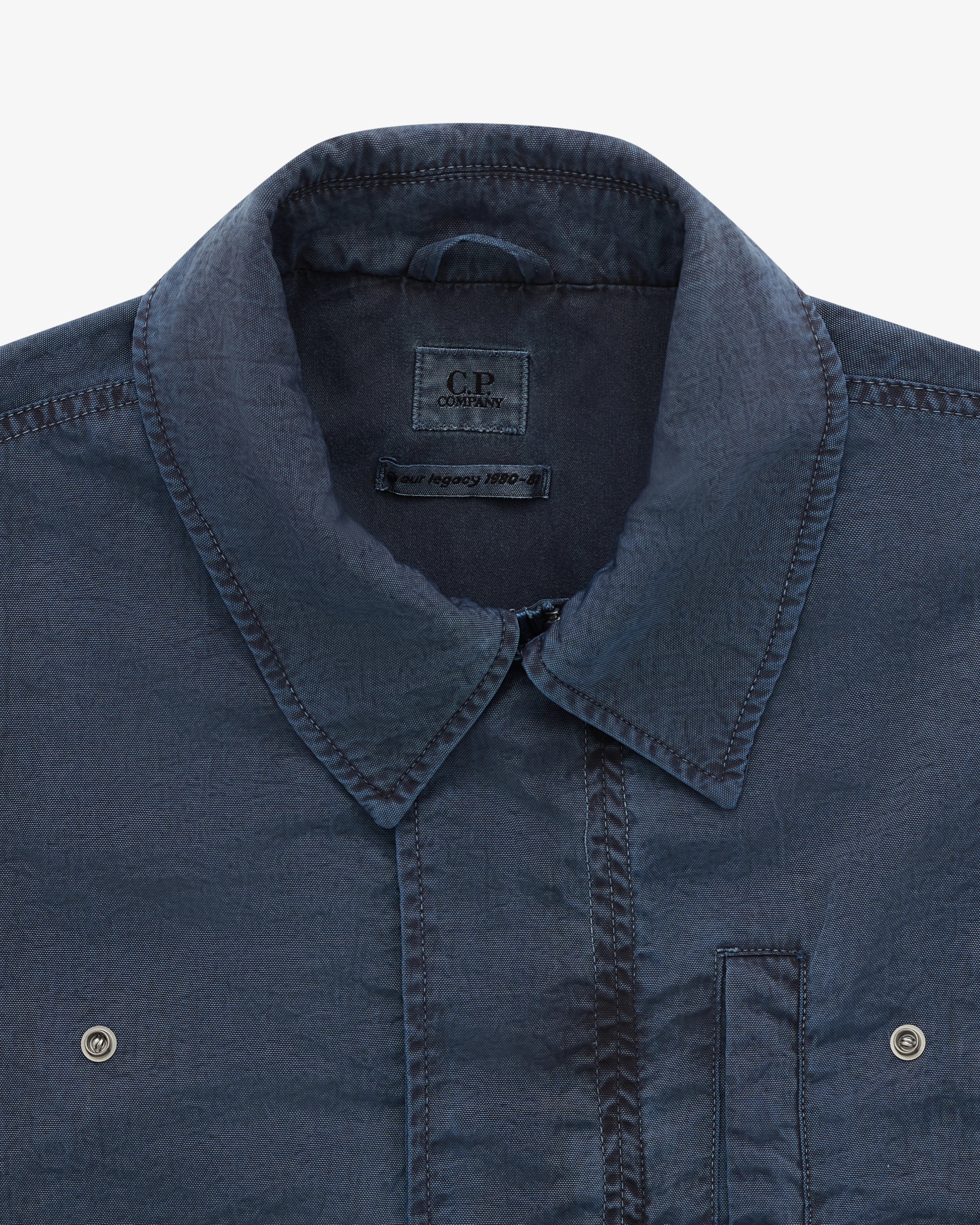 Our Legacy Work Shop - Men's C.P. Company Field Jacket - (Blue Night) - Image 4