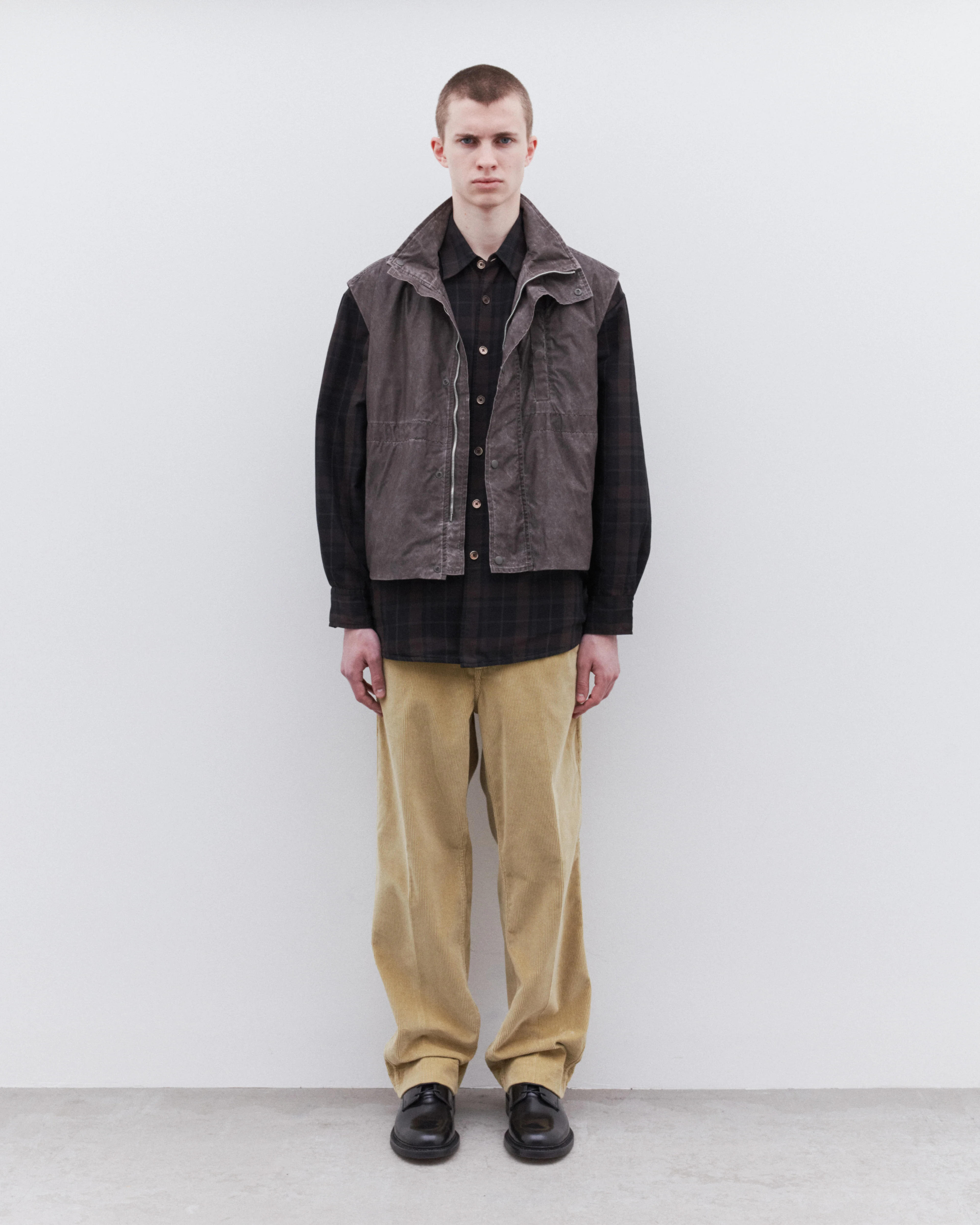 Our Legacy - Men’s Firm Vest - (Brown Wash Out Nylon) - Image 6