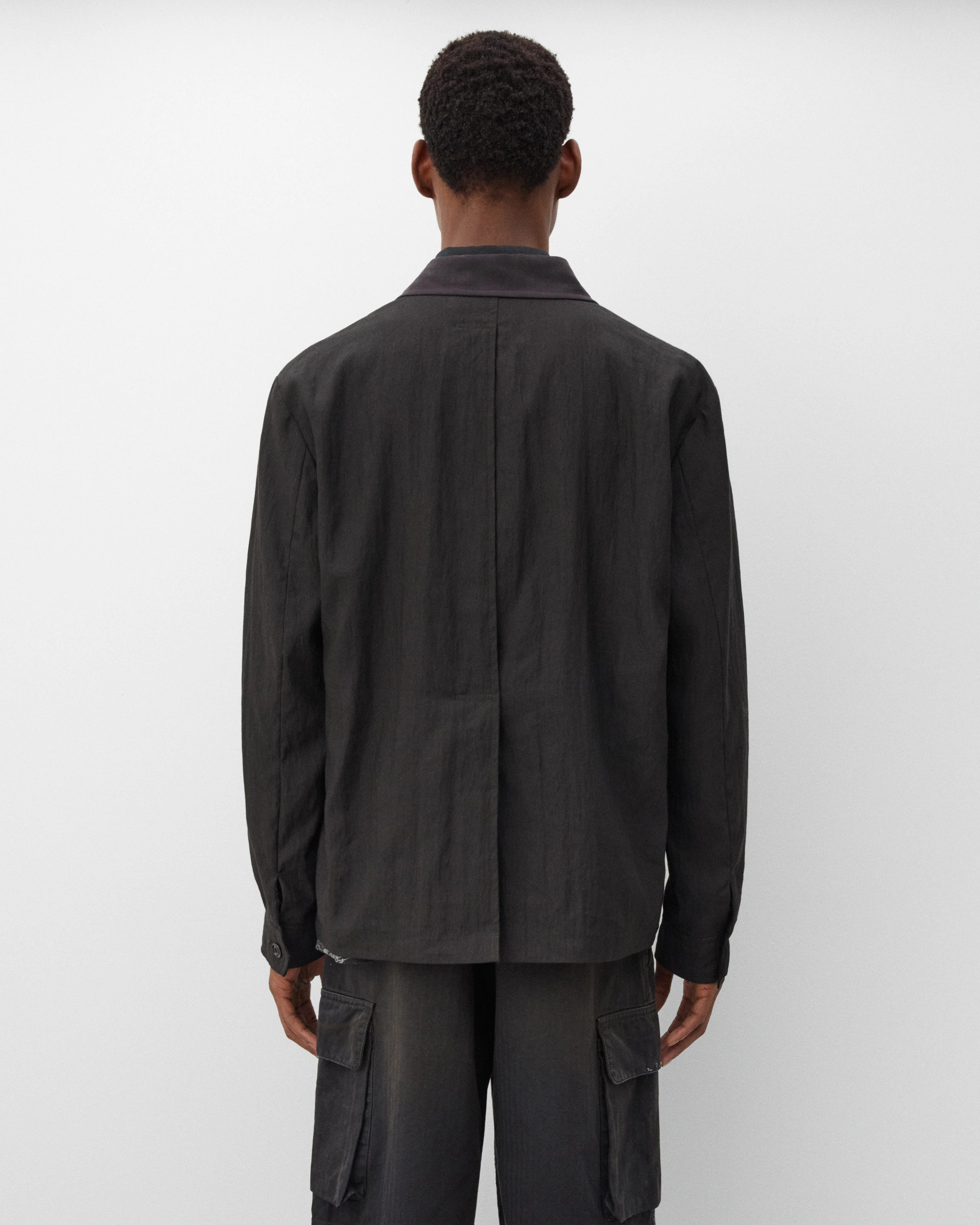 Our Legacy - Men's Pack Blazer - (Soot Black) - Image 5