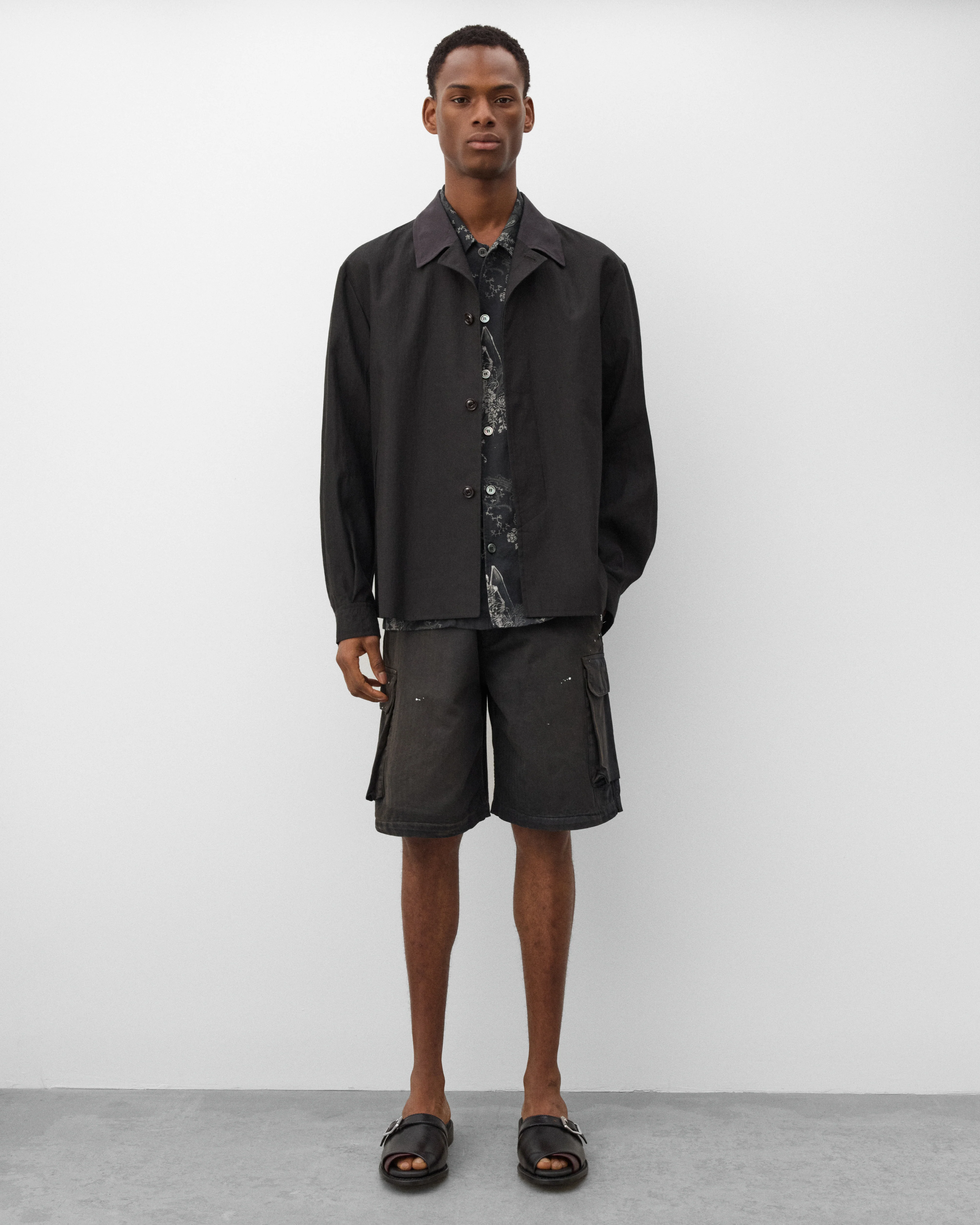 Our Legacy - Men's Pack Blazer - (Soot Black) - Image 6
