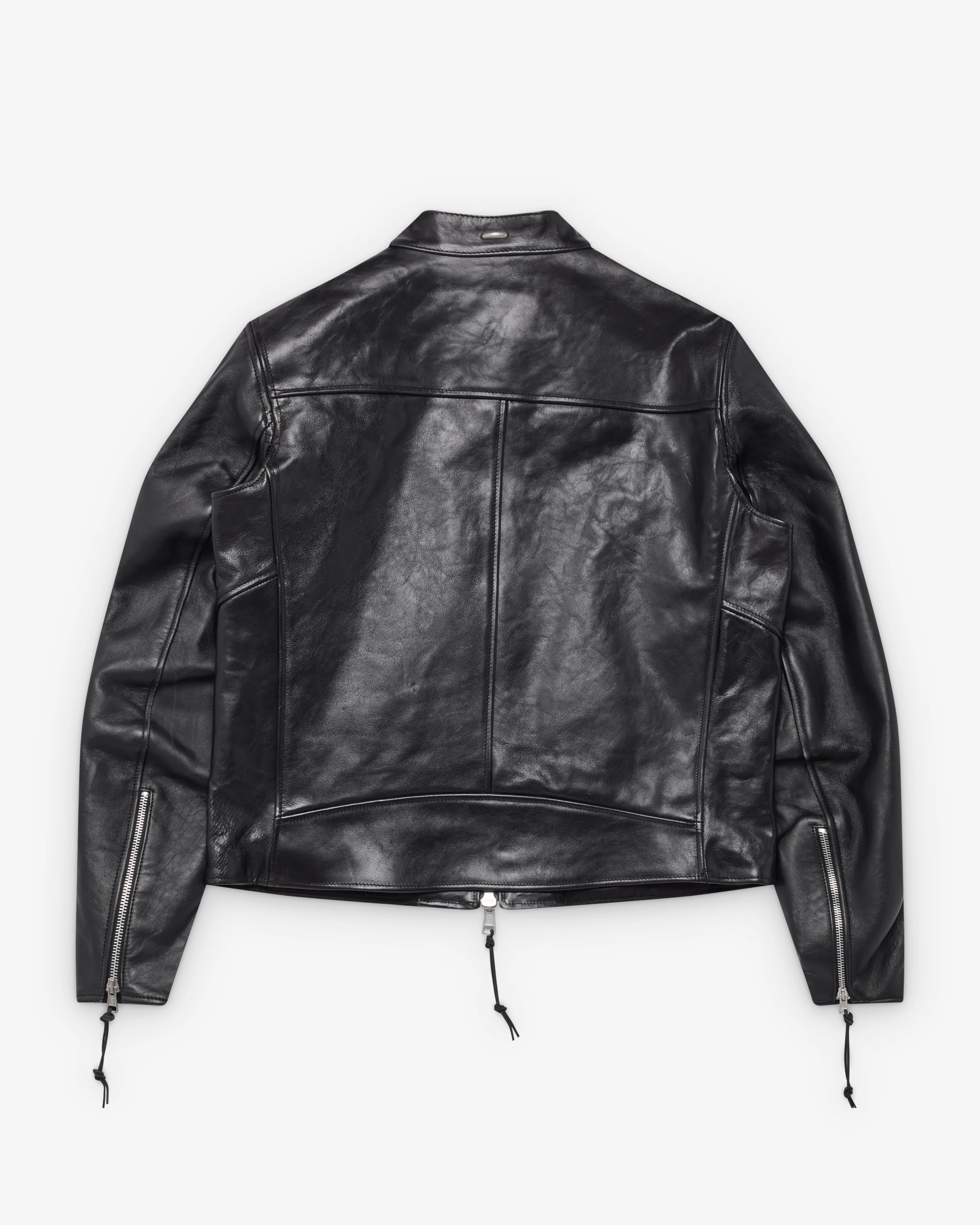 Our Legacy - Men's Yurei Jacket - (Whisker Black Buffed Lambskin) - Image 2