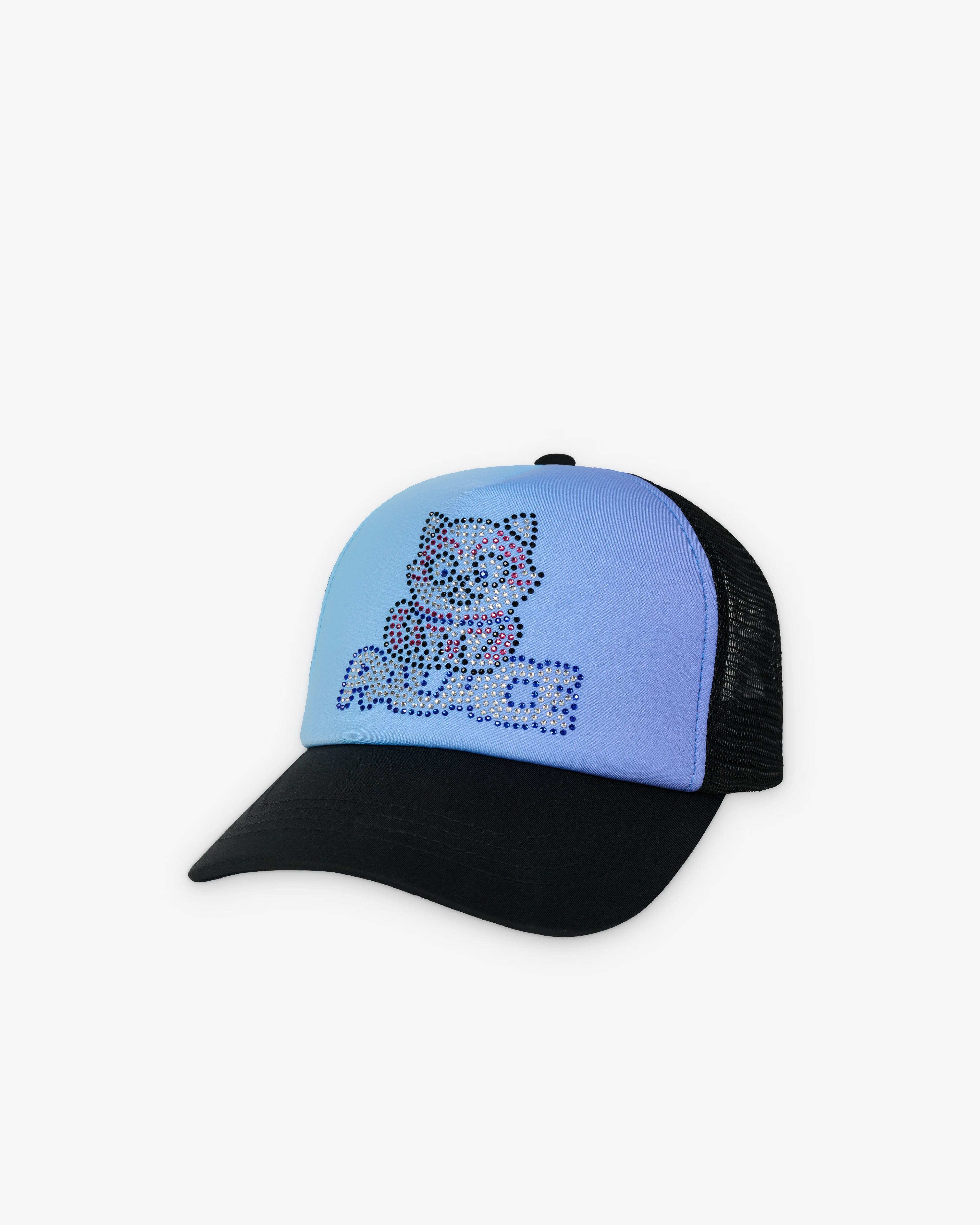 Palace - Kitty Rhinestone Trucker - (Black)