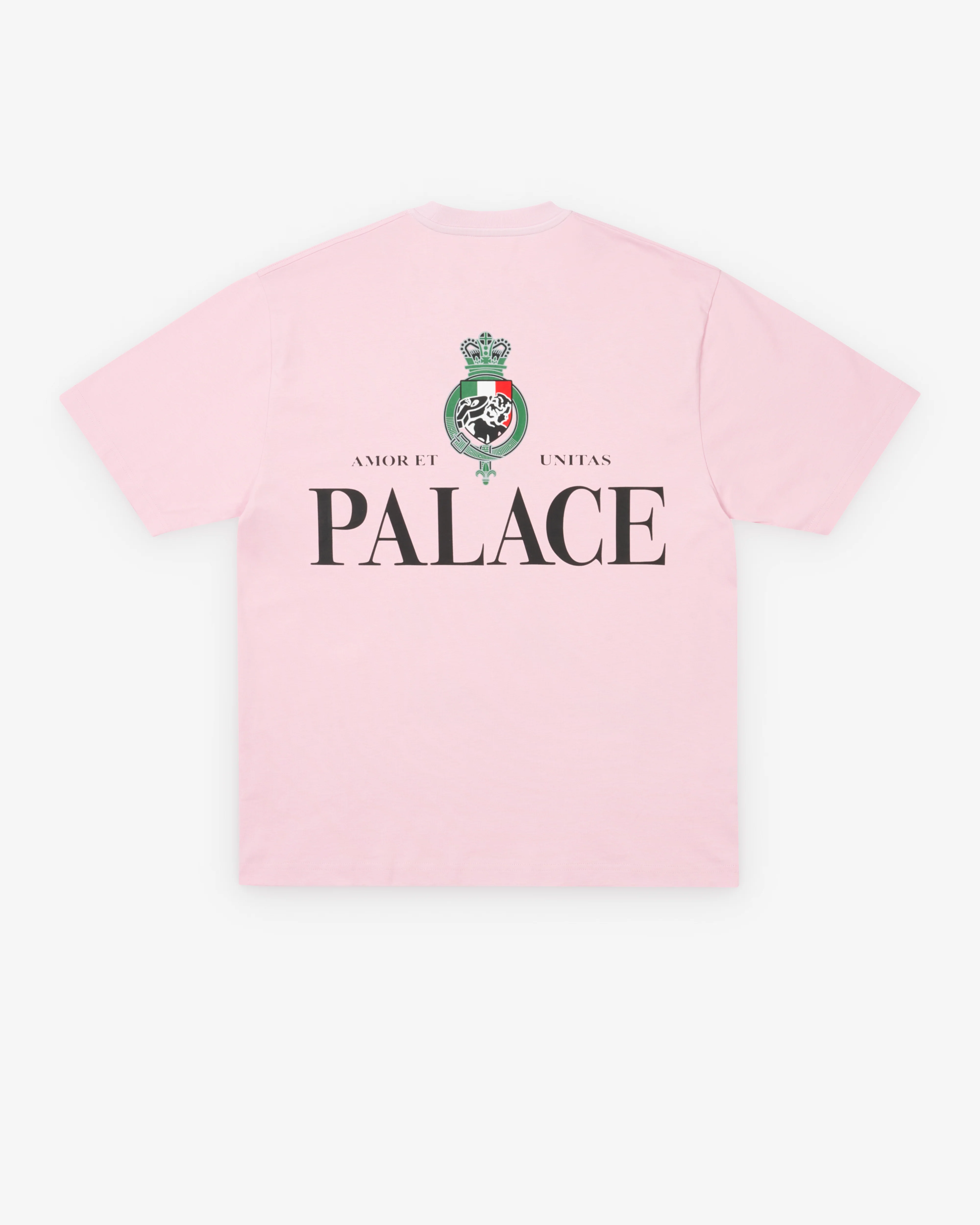 Palace - Men's Heavy Crest T-Shirt - (Sweet Pink)