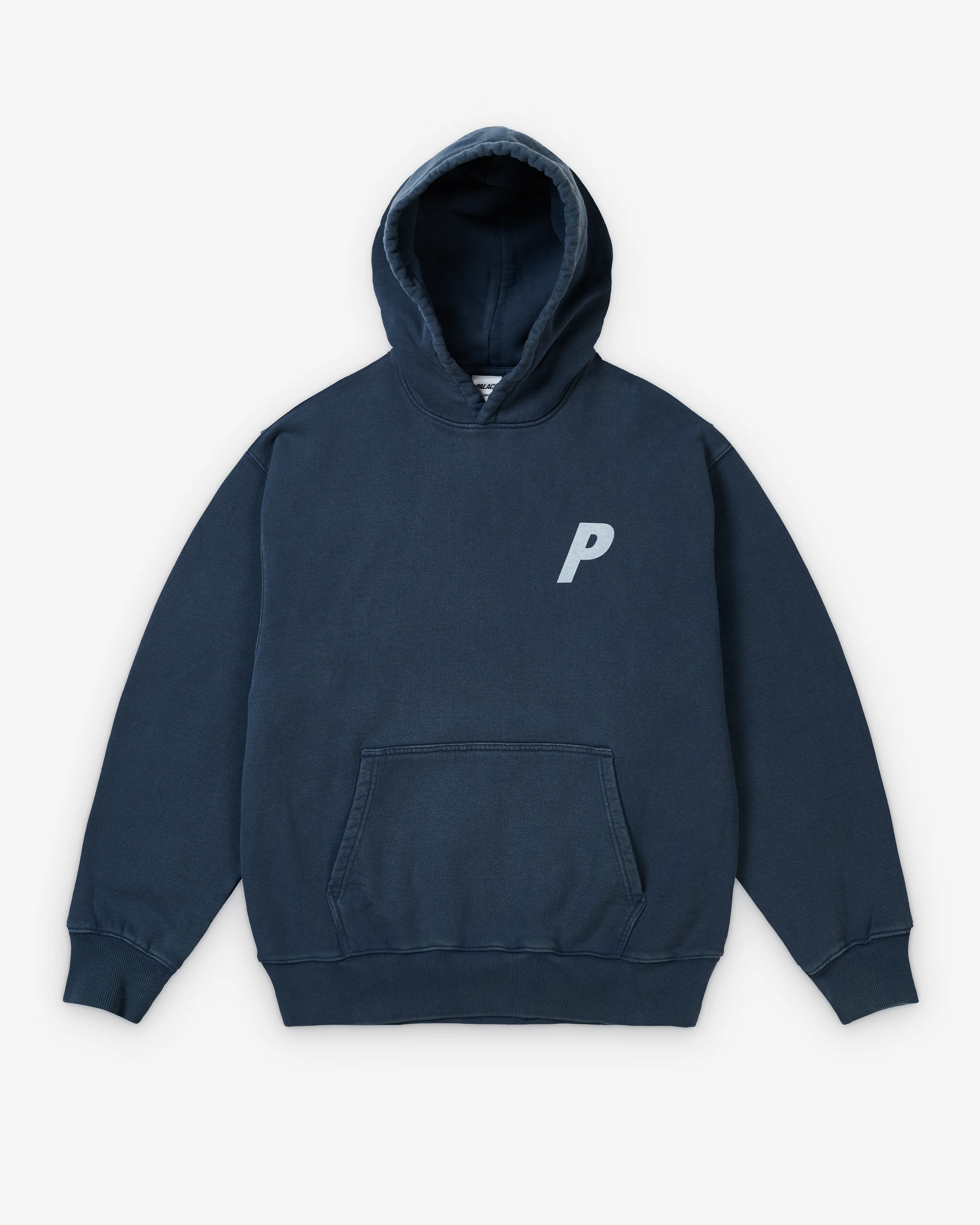 Palace - Men's Rubbed P3 Hood - (Navy) - Image 2