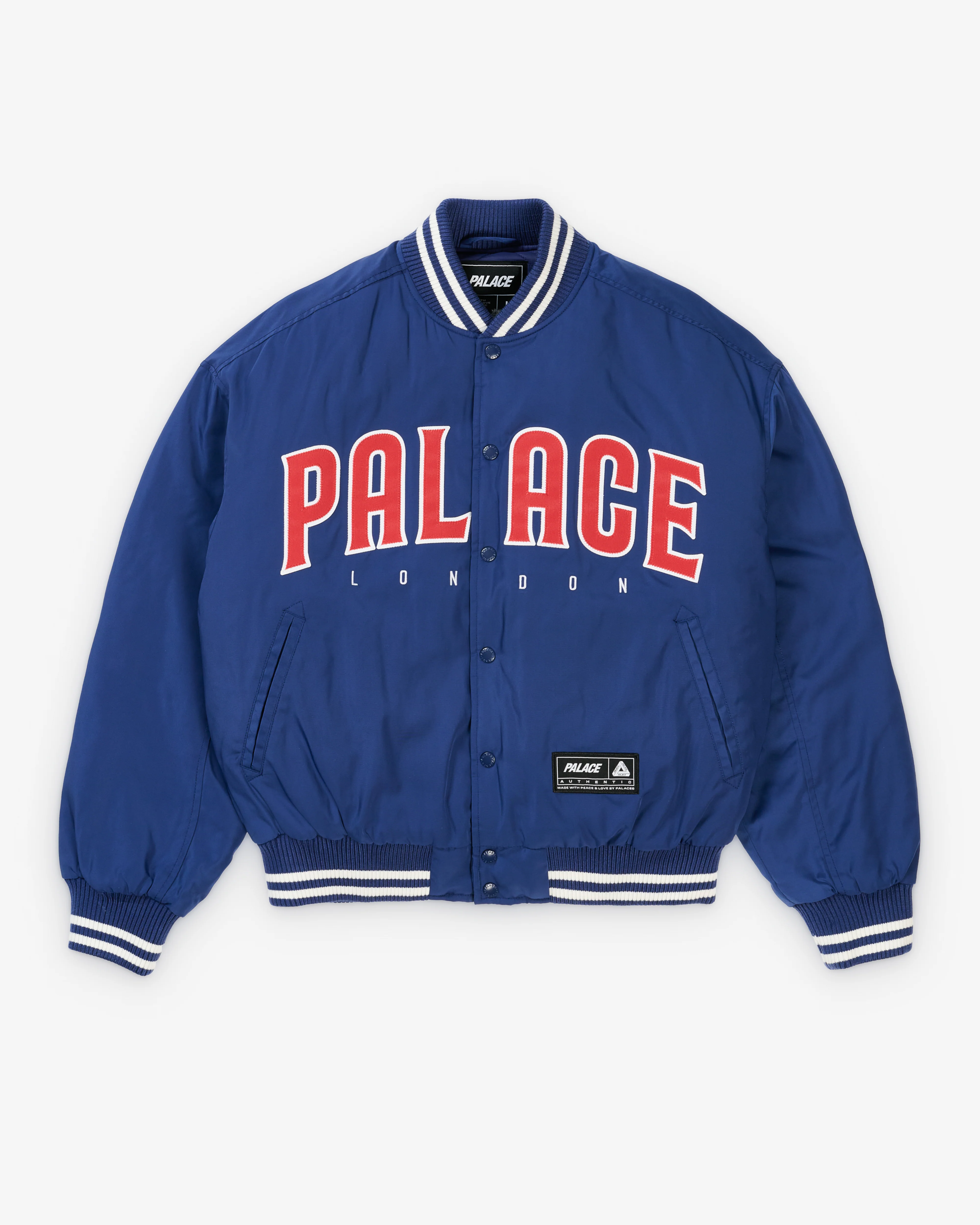 Palace - Men's Satin The Park Jacket - (Blue)