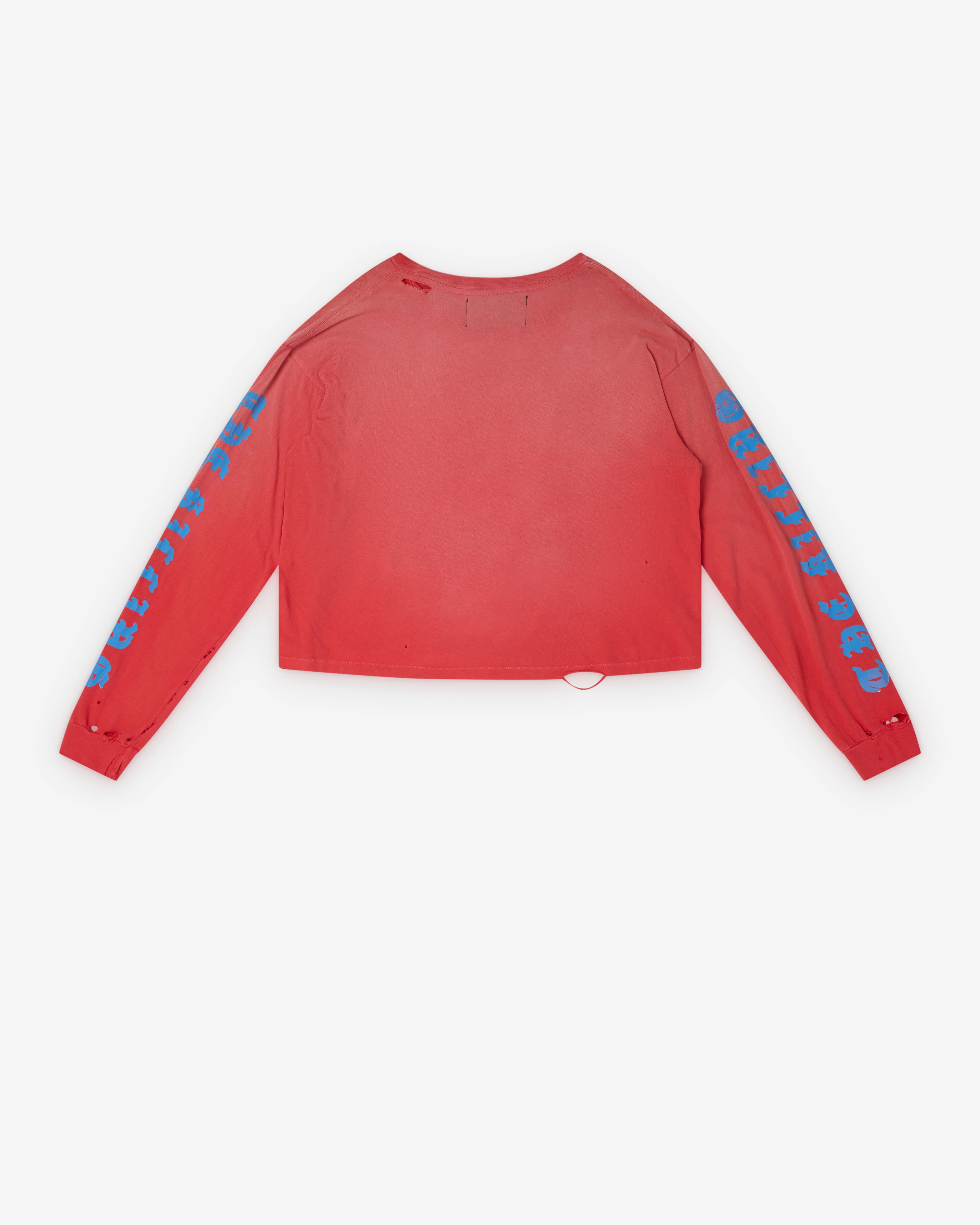 Paly - Men's East Of Eden Long Sleeve Tee - (Red) - Image 2