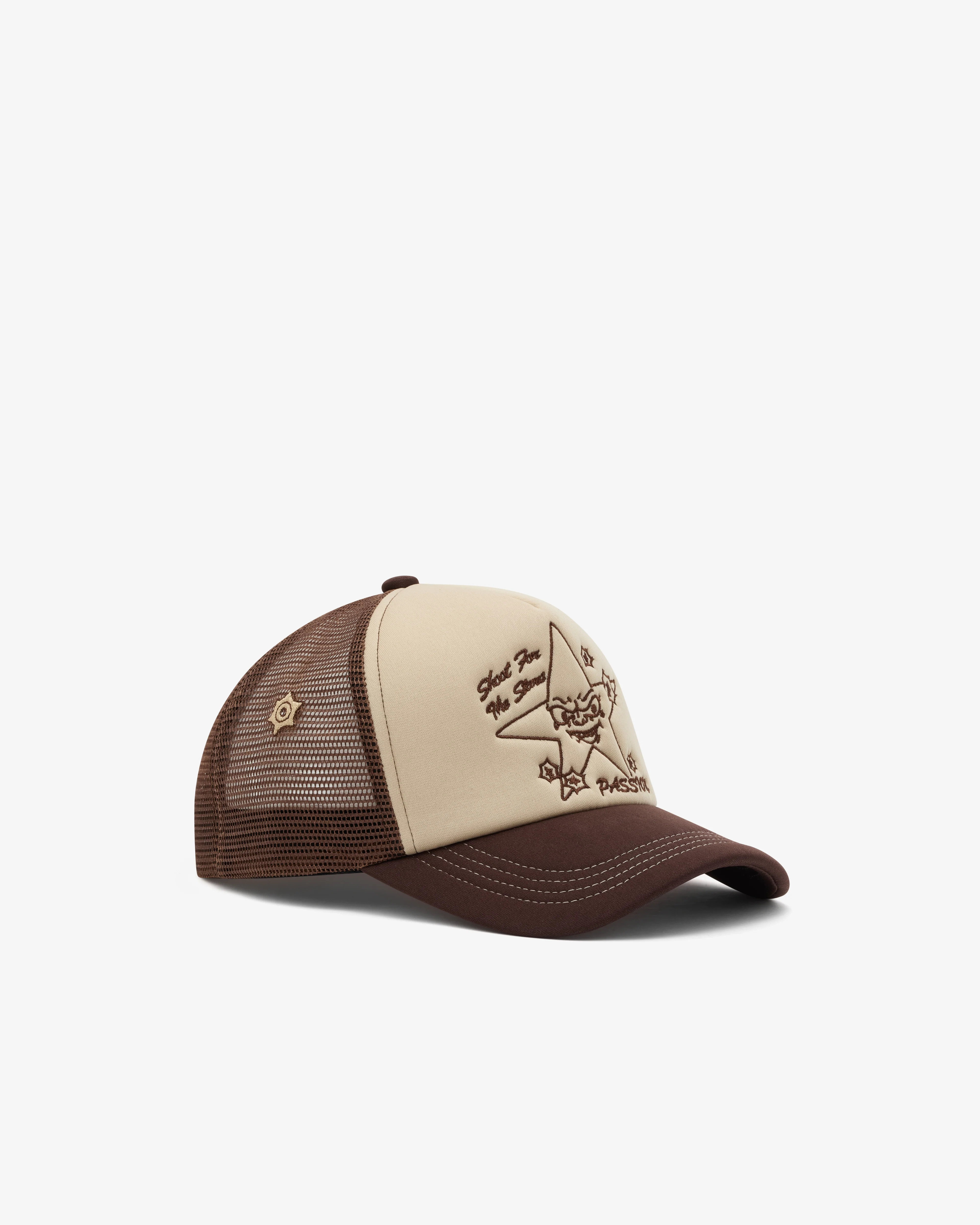 Passion - Men's Target Practice Trucker Cap - (Caramel) - Image 2