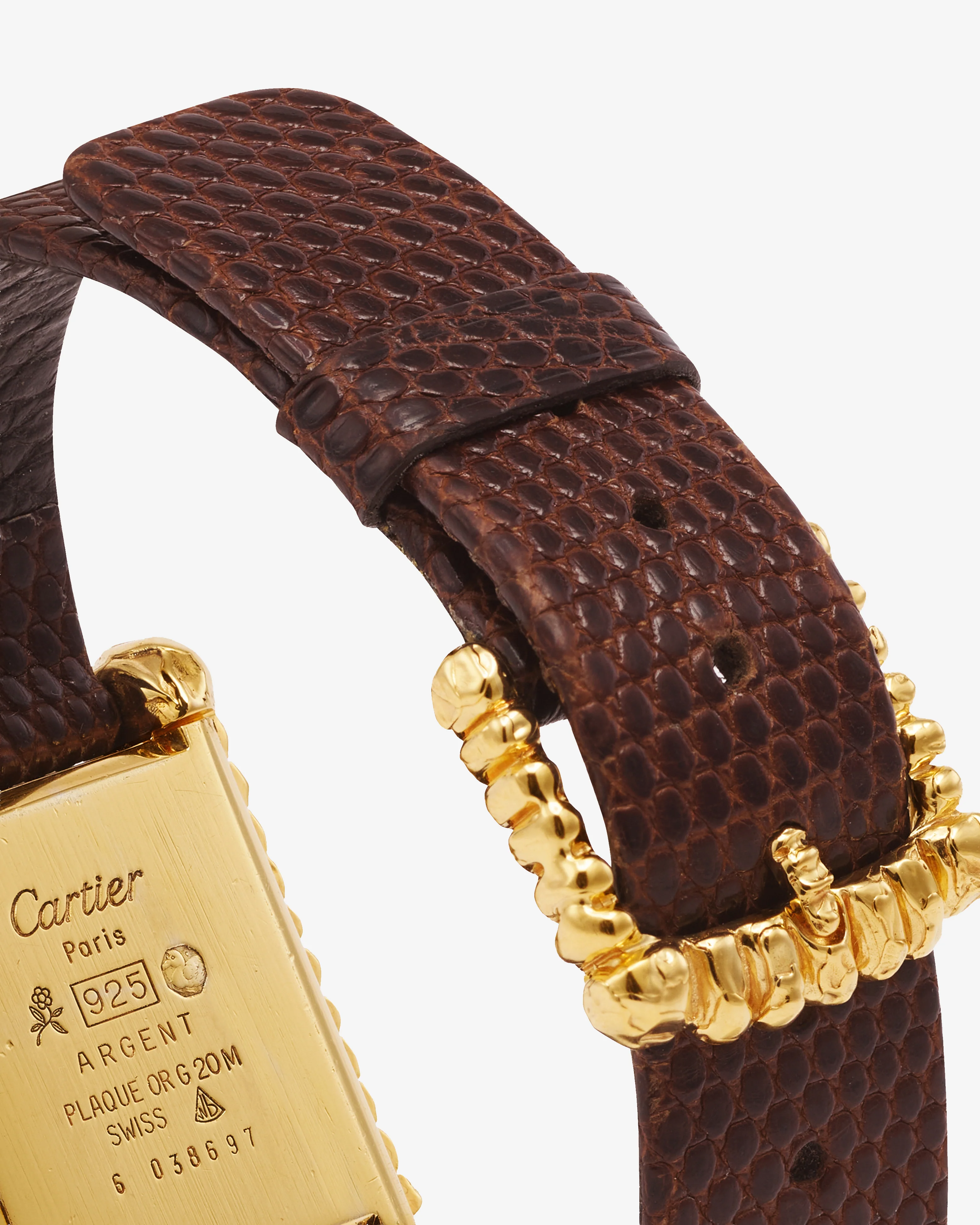 Patcharavipa - Must De Cartier Tank Watch - (Yellow Gold) - Image 5