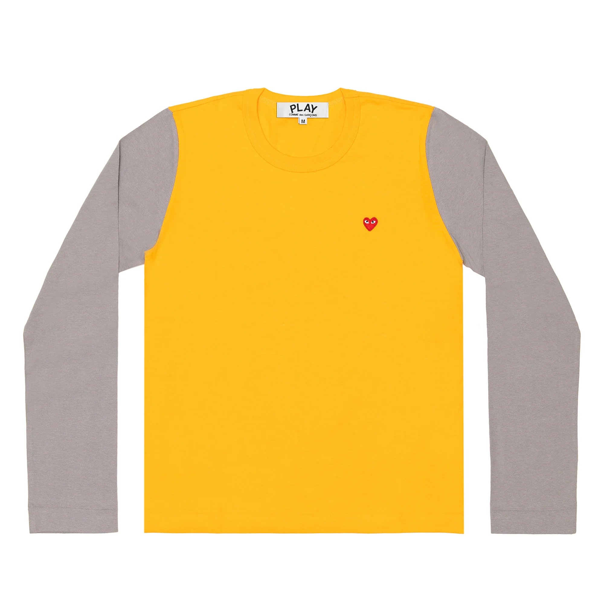 Play - Bi-Colour T-Shirt - (Yellow/Grey)