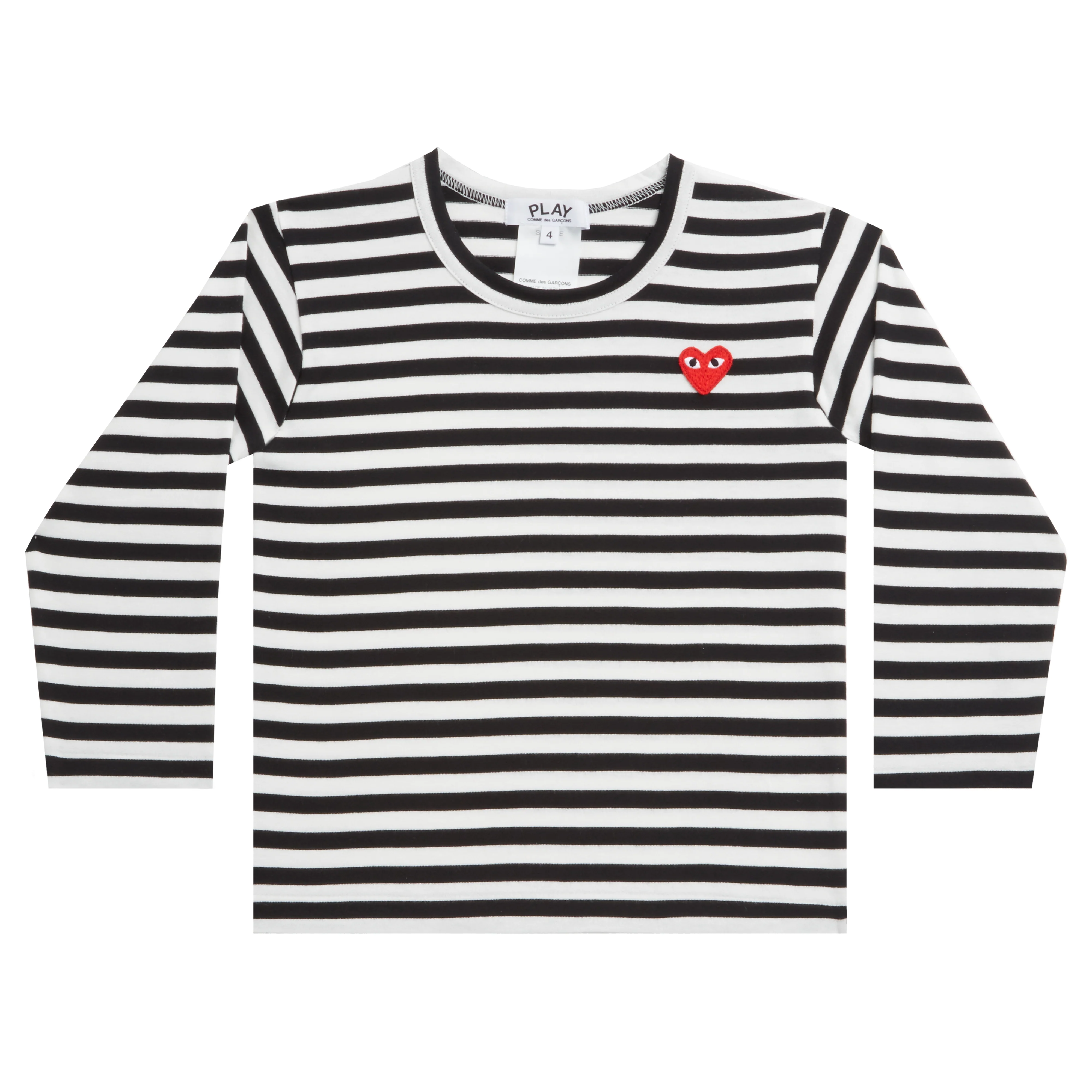 Play - Kids Striped T-Shirt - (Black)