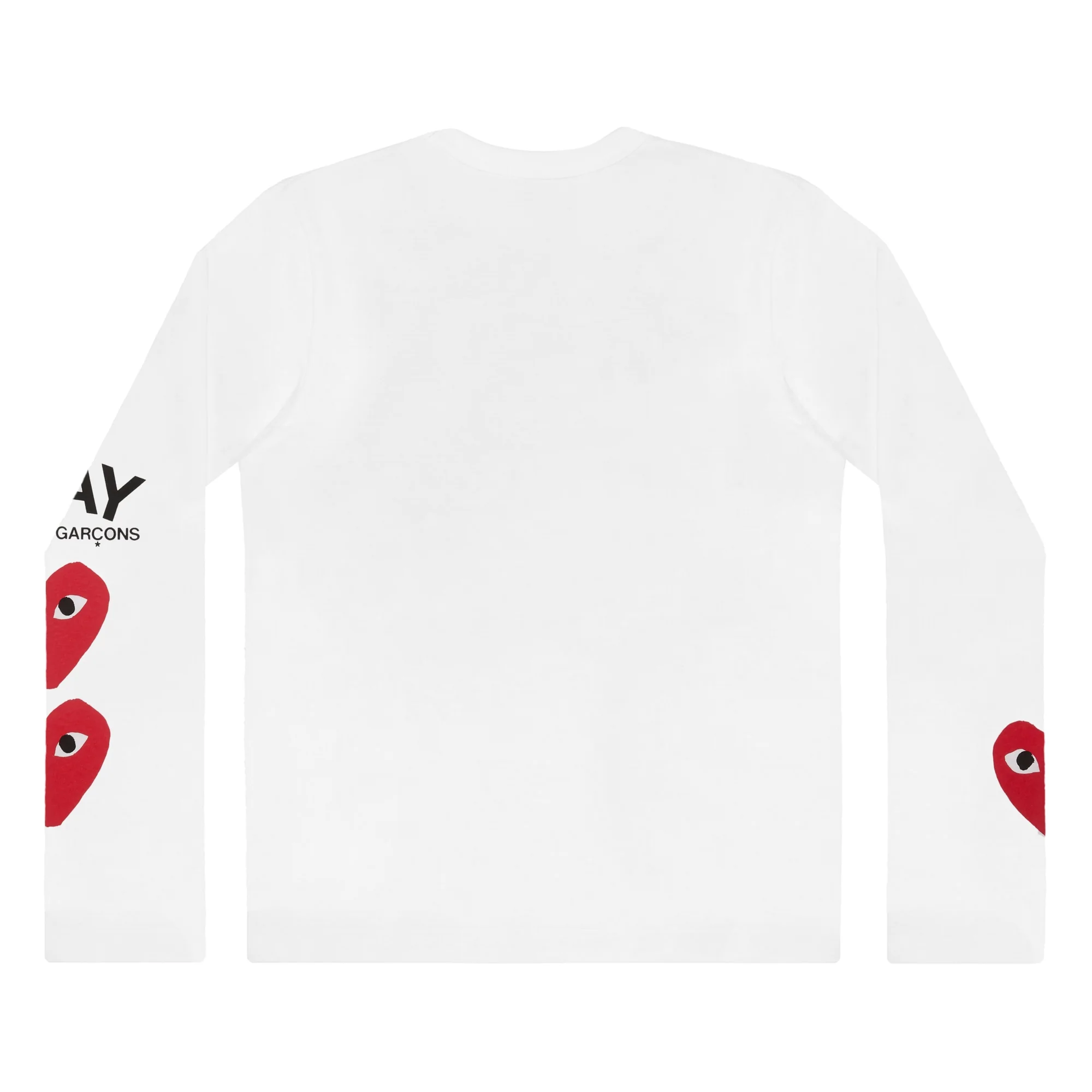 Play - 3 Heart Long Sleeve - (White) - Image 2