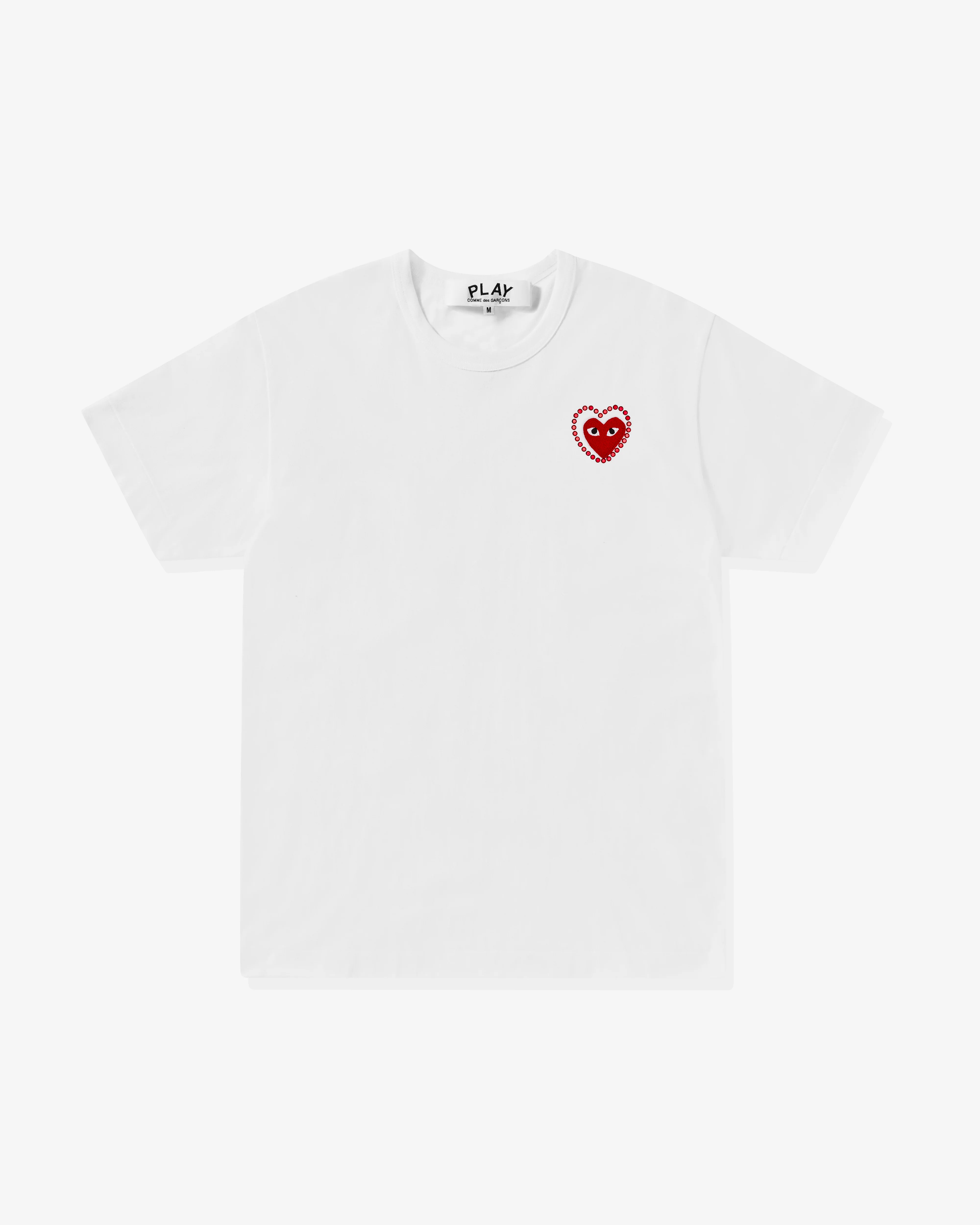 Play - Metalstone Heart T-Shirt - (White/Red)