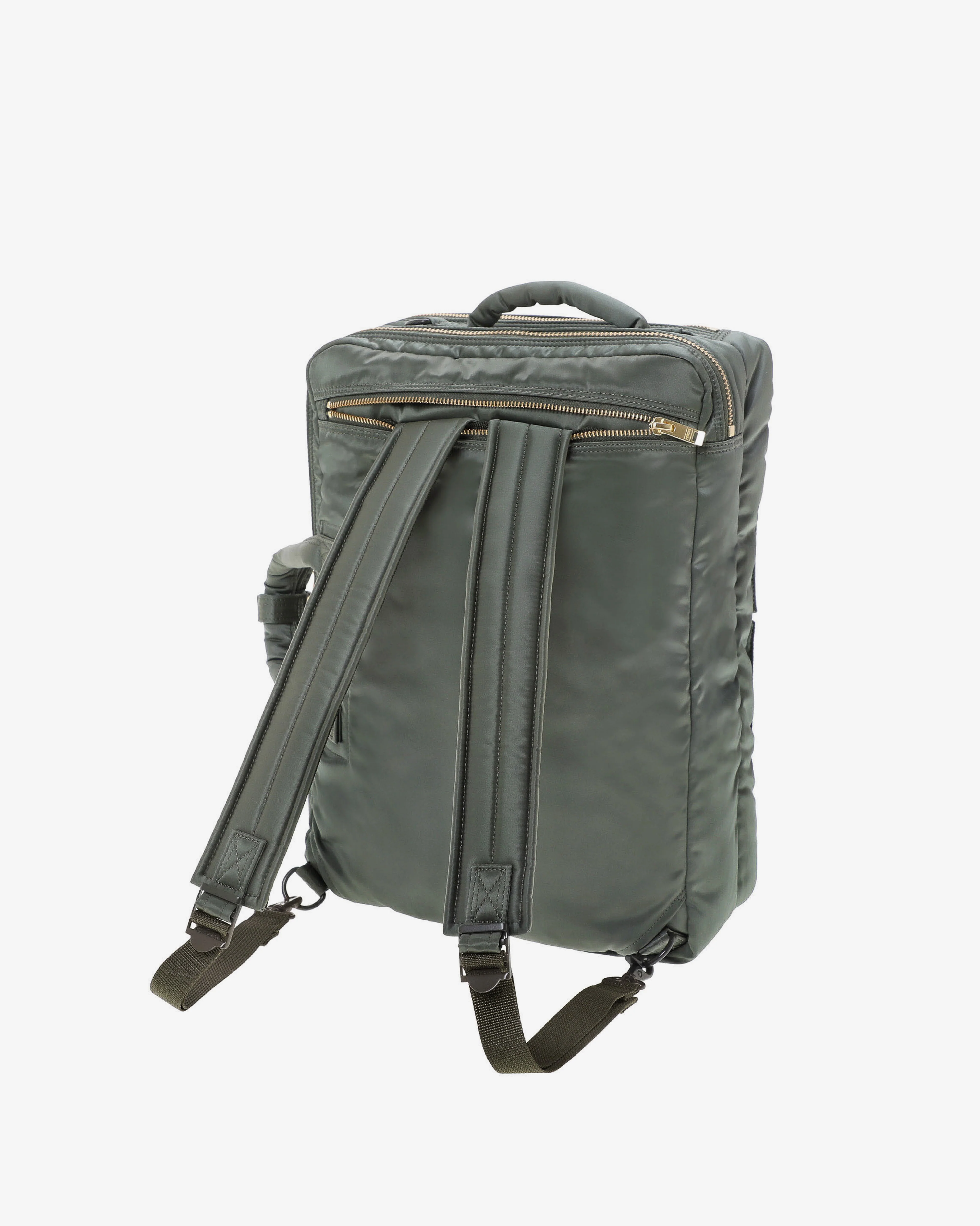 Porter Yoshida & Co. - Tanker 3Way Document Bag w Zip - (Green) - Image 2
