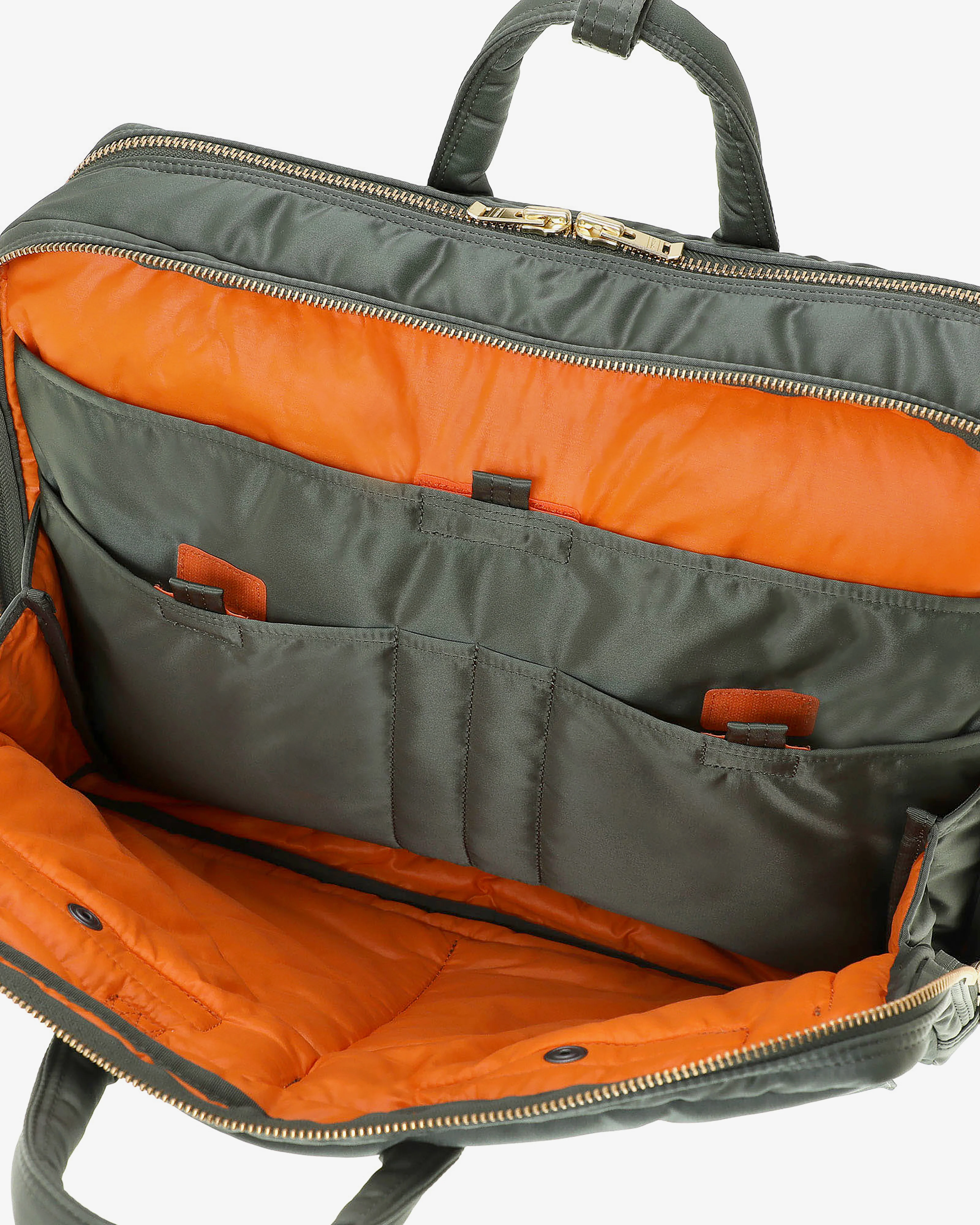 Porter Yoshida & Co. - Tanker 3Way Document Bag w Zip - (Green) - Image 5