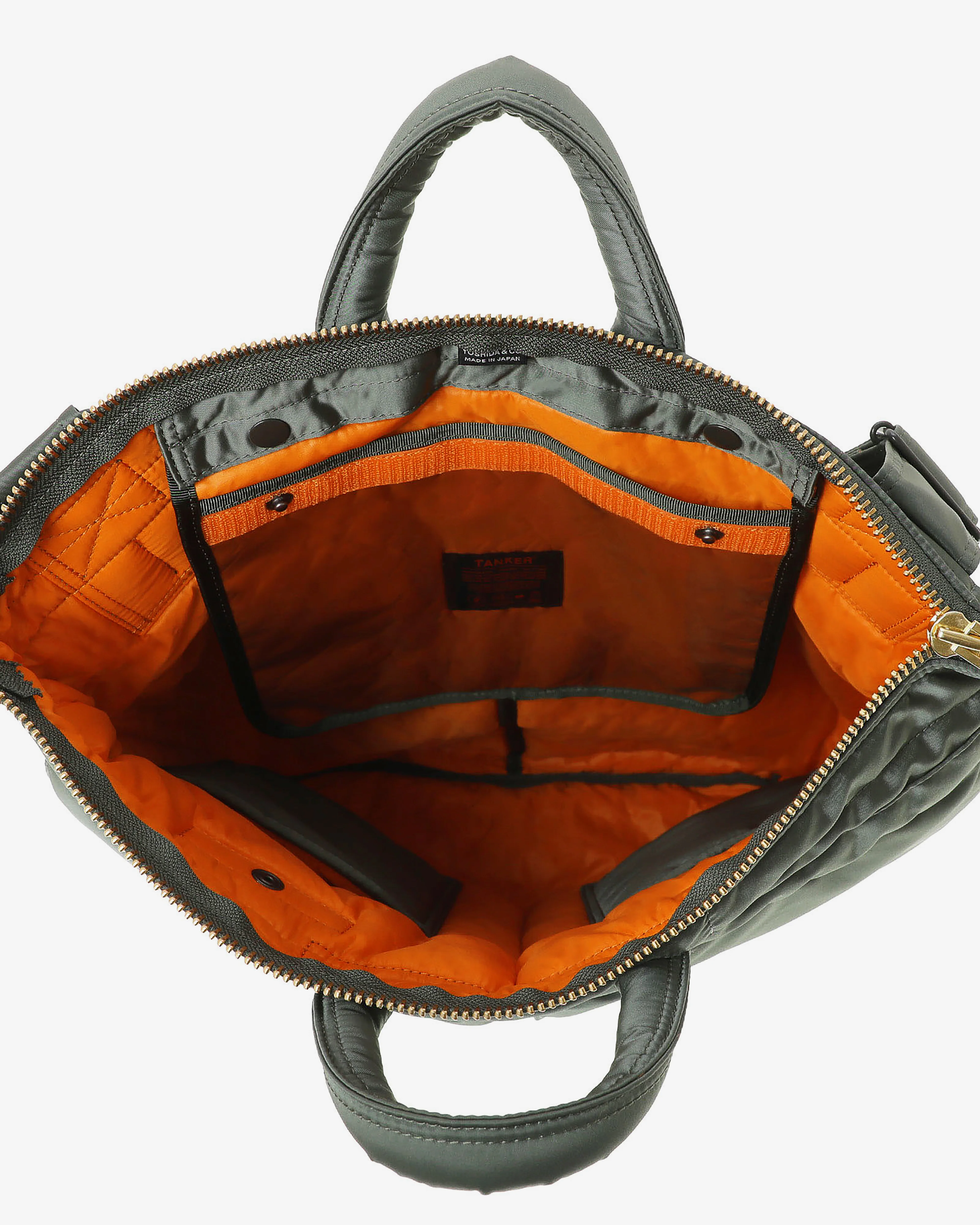 Porter Yoshida & Co. - Tanker Helmet Bag (L) - (Green) - Image 4