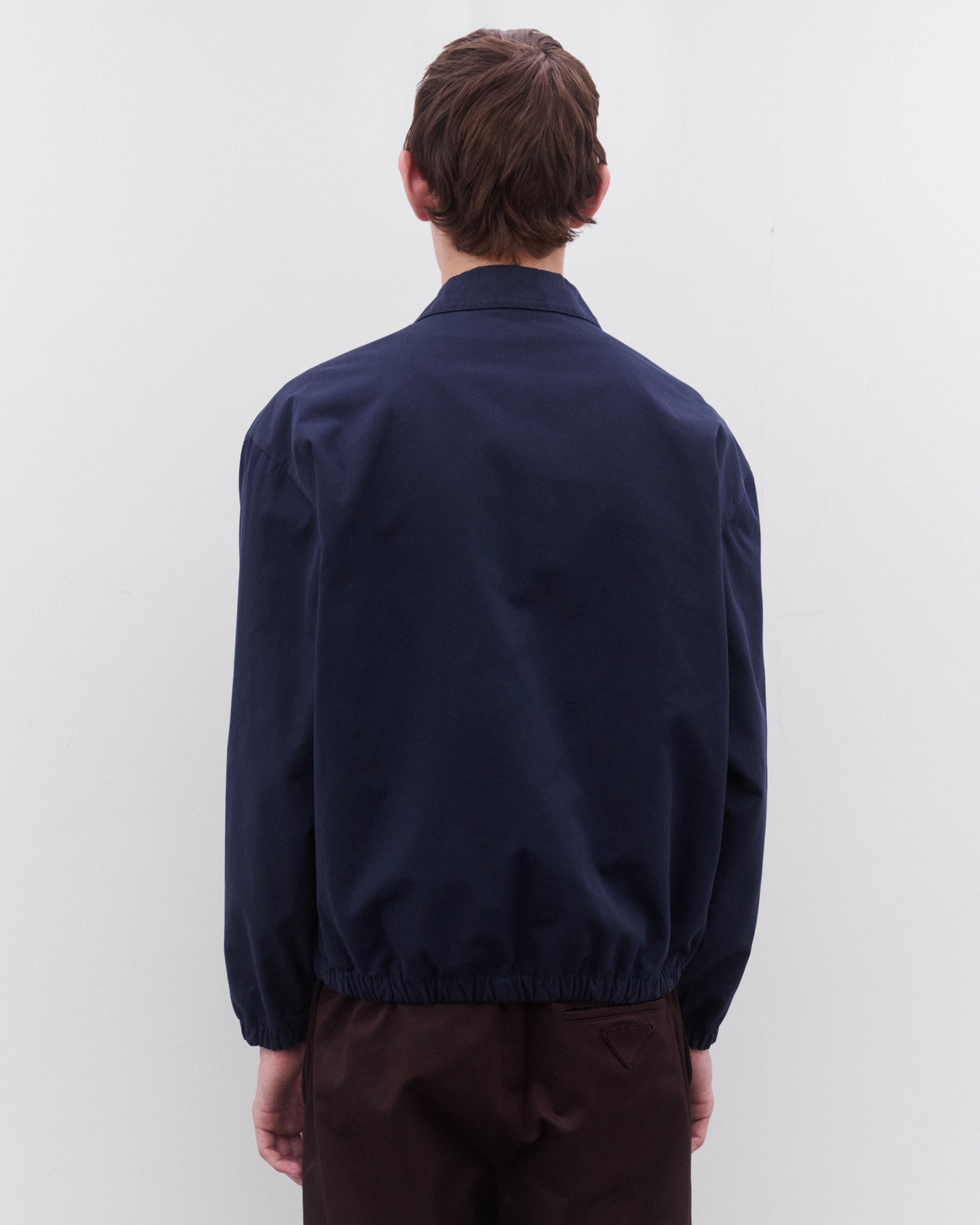 Prada - Men’s Cotton Jacket - (Blue/Billiard Green) - Image 4