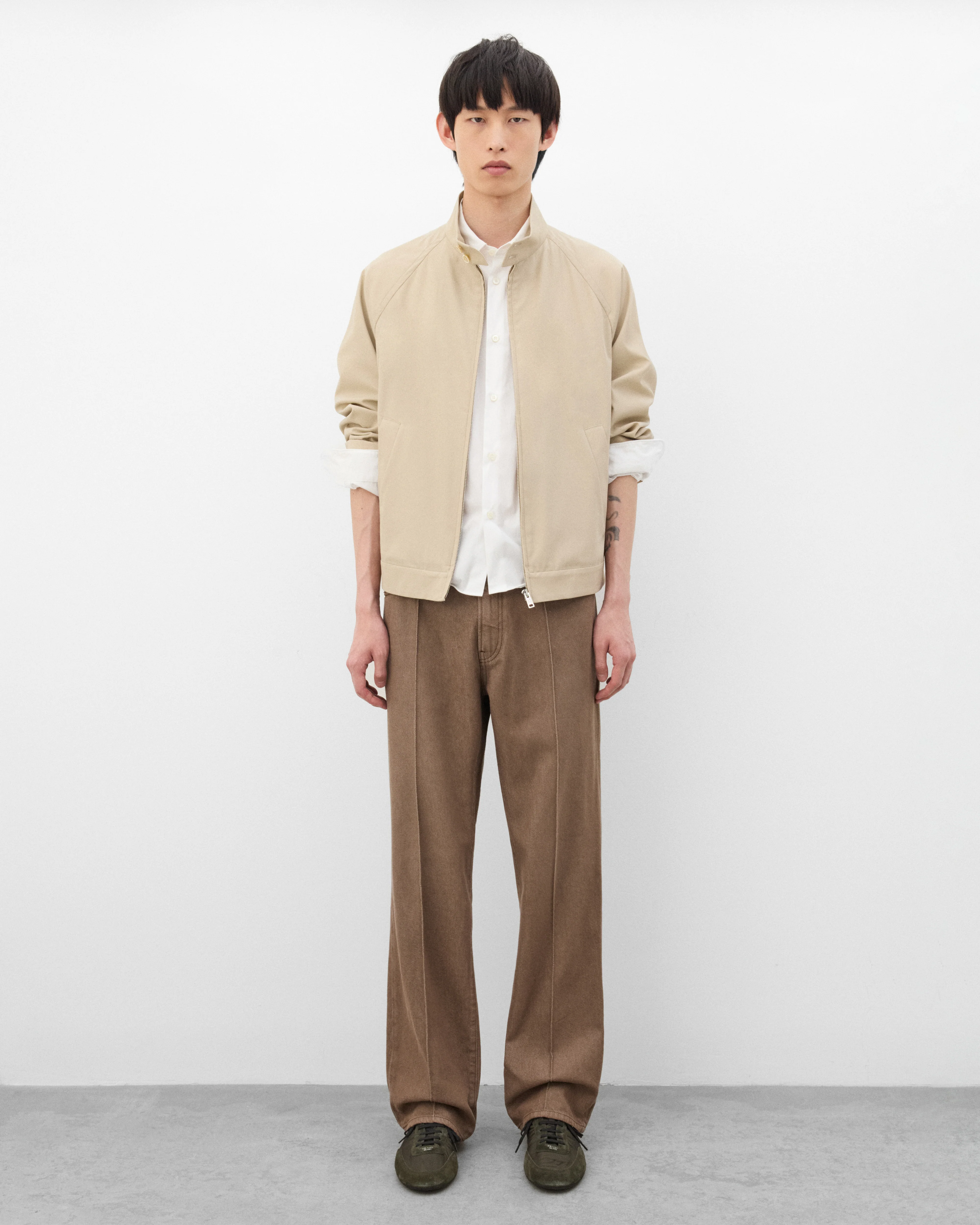 Prada - Men's Harrington Jacket - (Beige) - Image 6