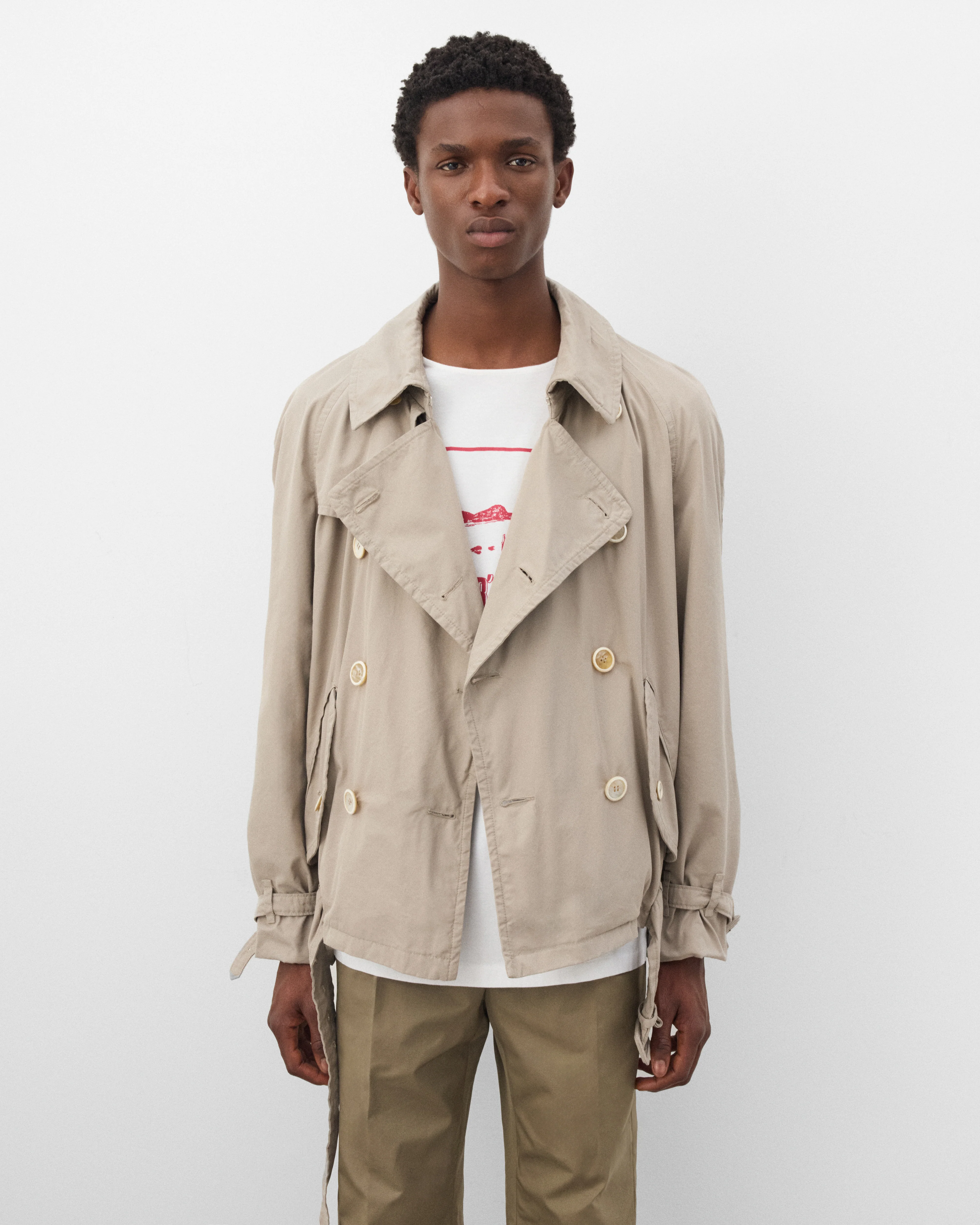 Prada - Men's Technical Jacket - (Clay Grey) - Image 3
