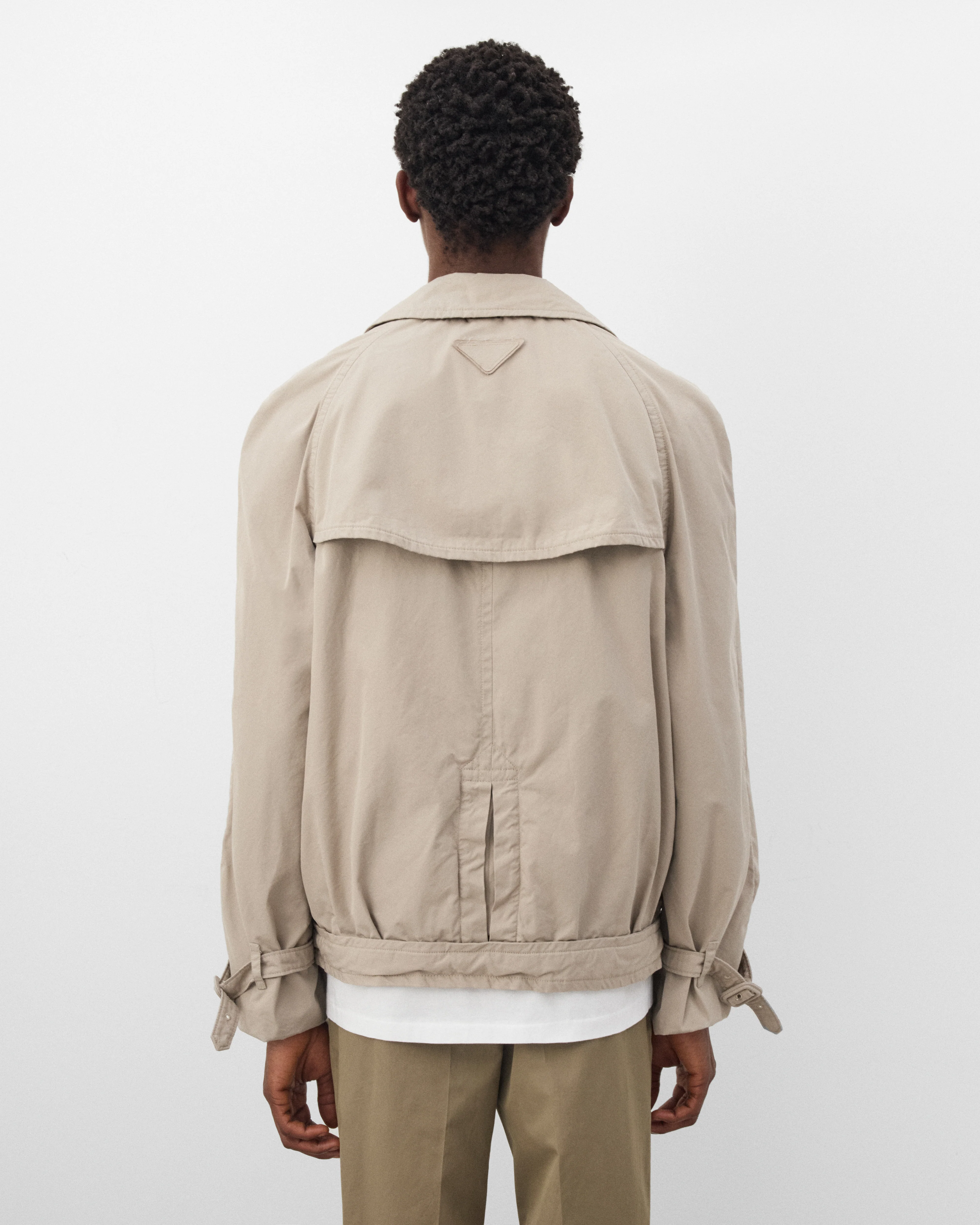 Prada - Men's Technical Jacket - (Clay Grey) - Image 5