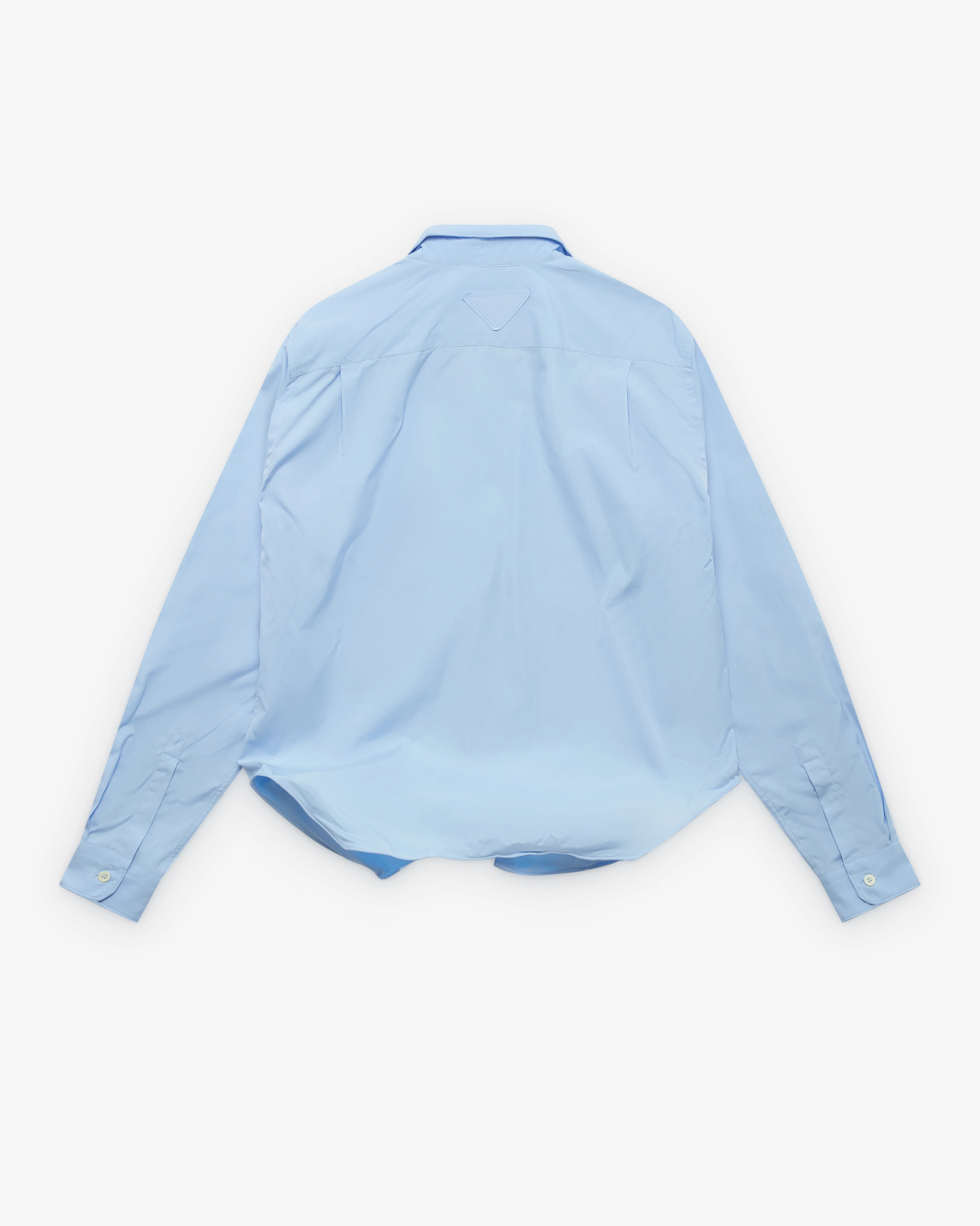 Prada - Men's Wire Hem Shirt - (Blue) - Image 2