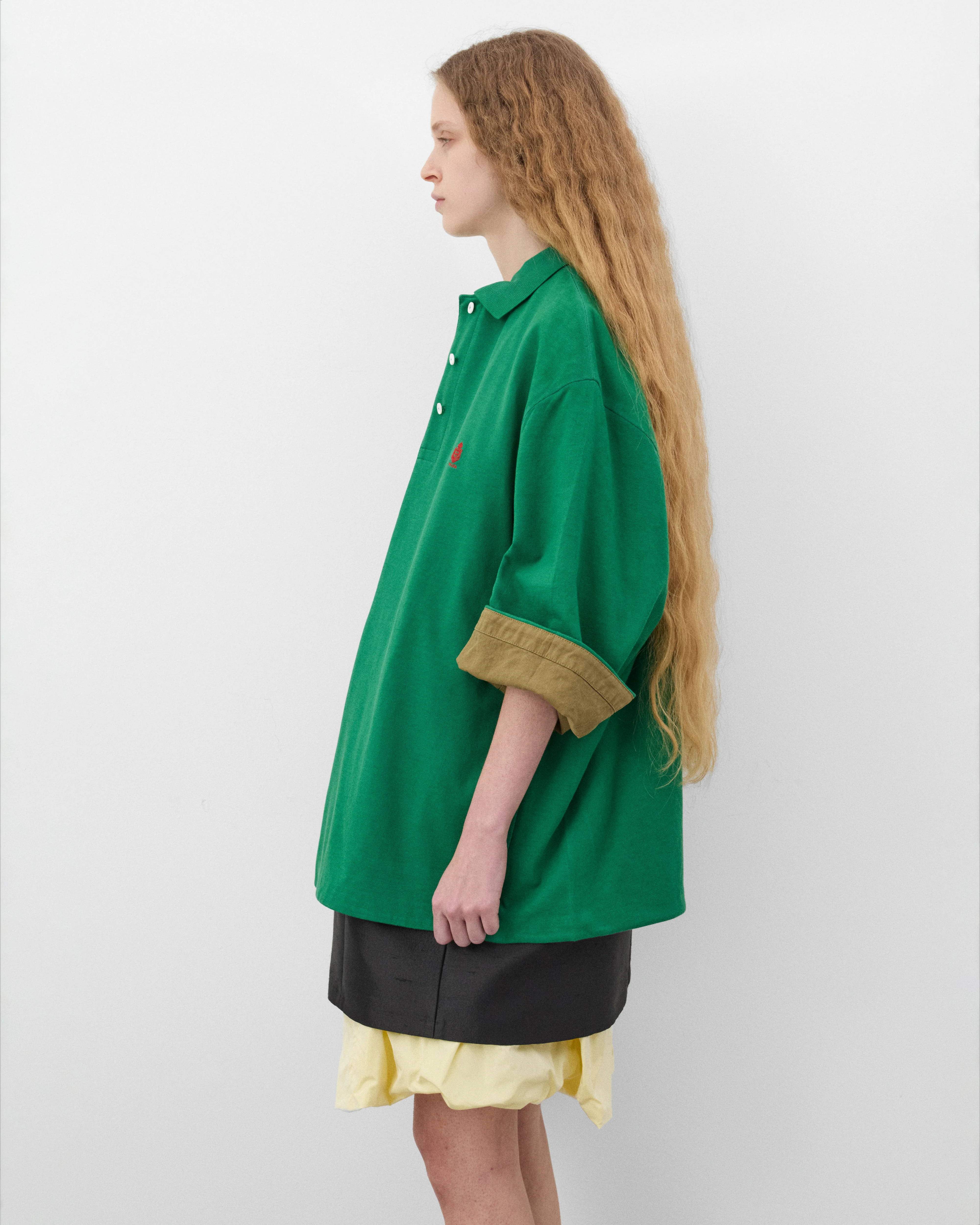 Prada - Women's Old Piqué Blouson - (Green) - Image 4