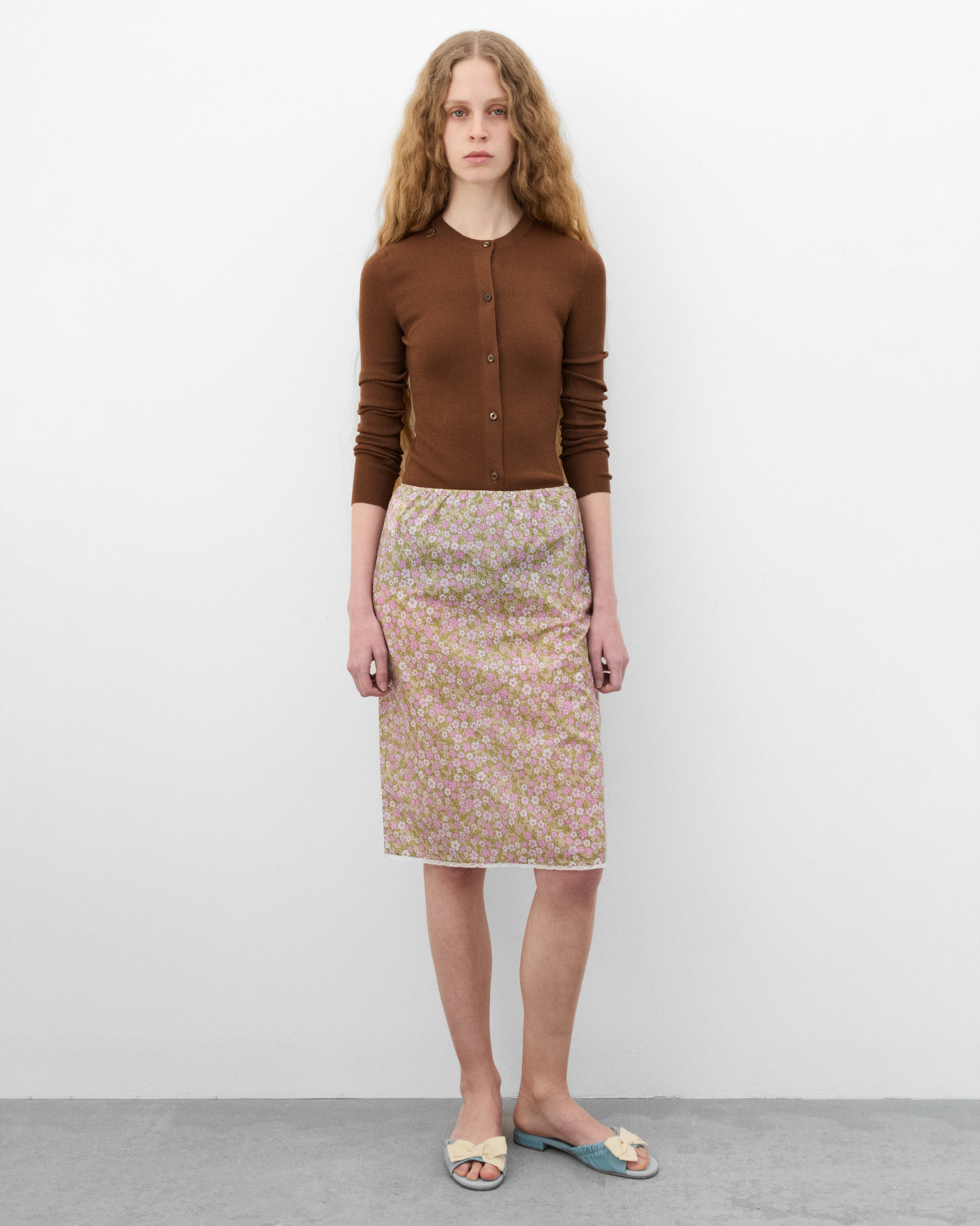 Prada - Women's Cardigan - (Tobacco) - Image 6