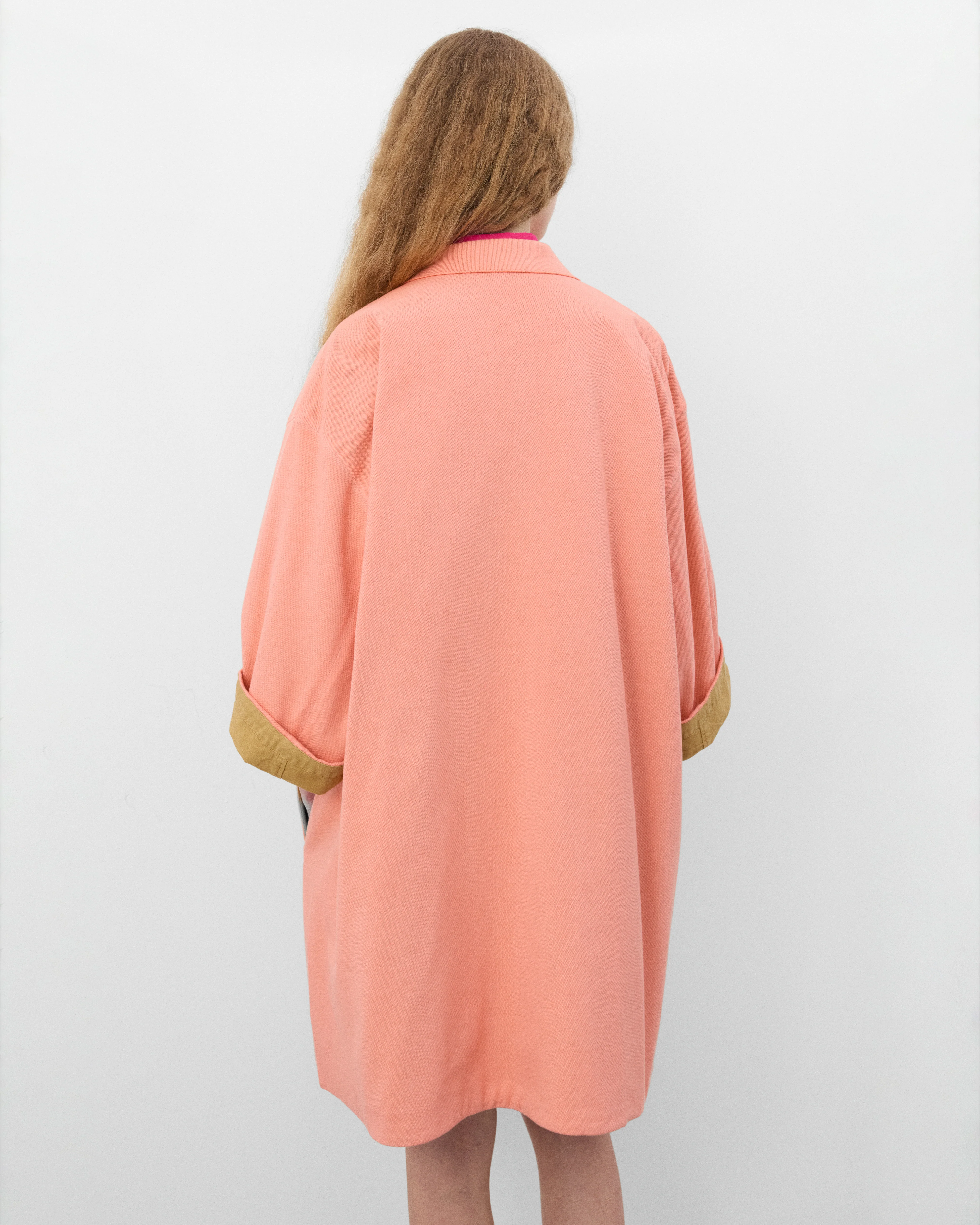 Prada  - Women's Old Piqué Coat - (Apricot) - Image 5