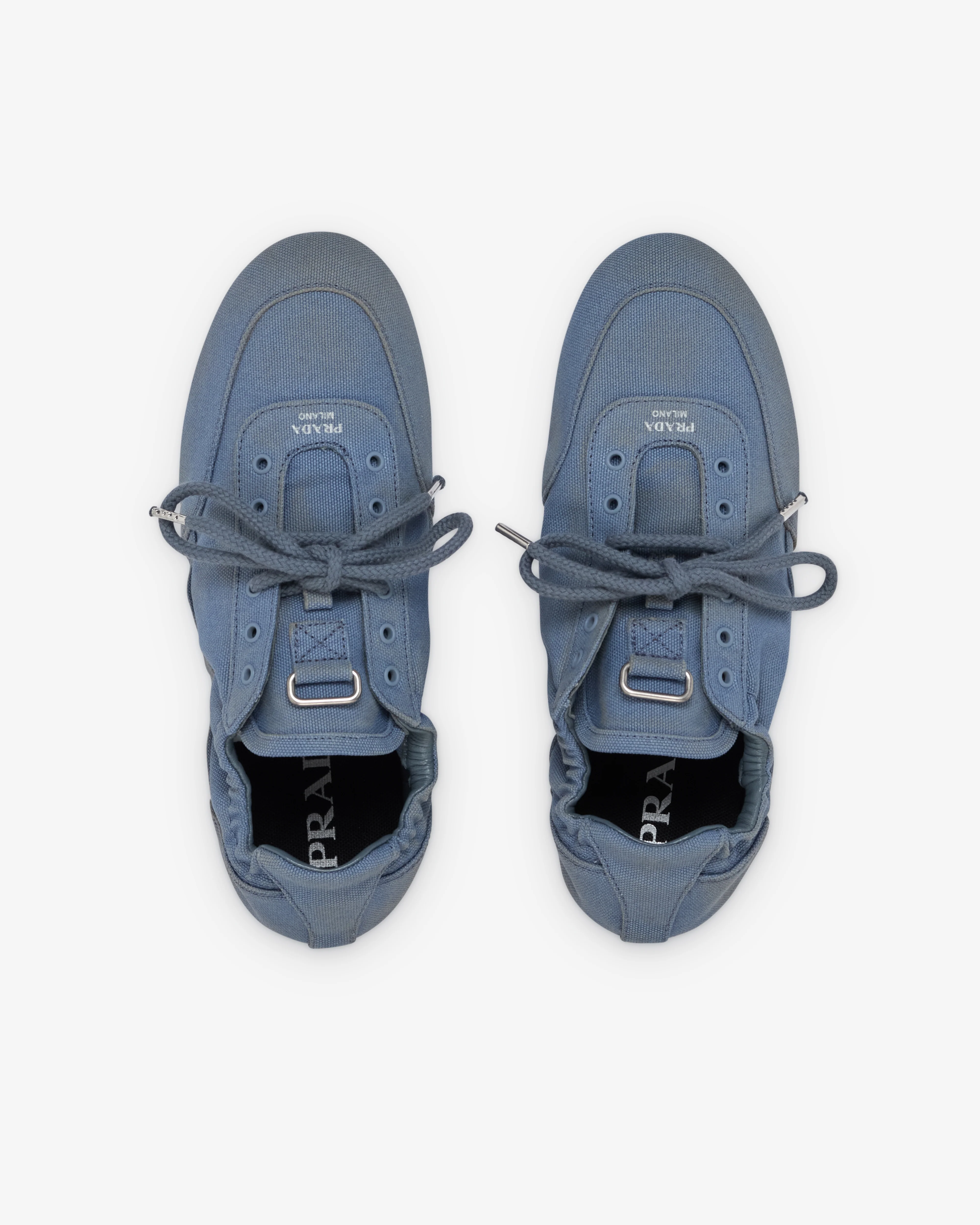 Prada - Women's Collapse Sneaker - (Slate) - Image 5