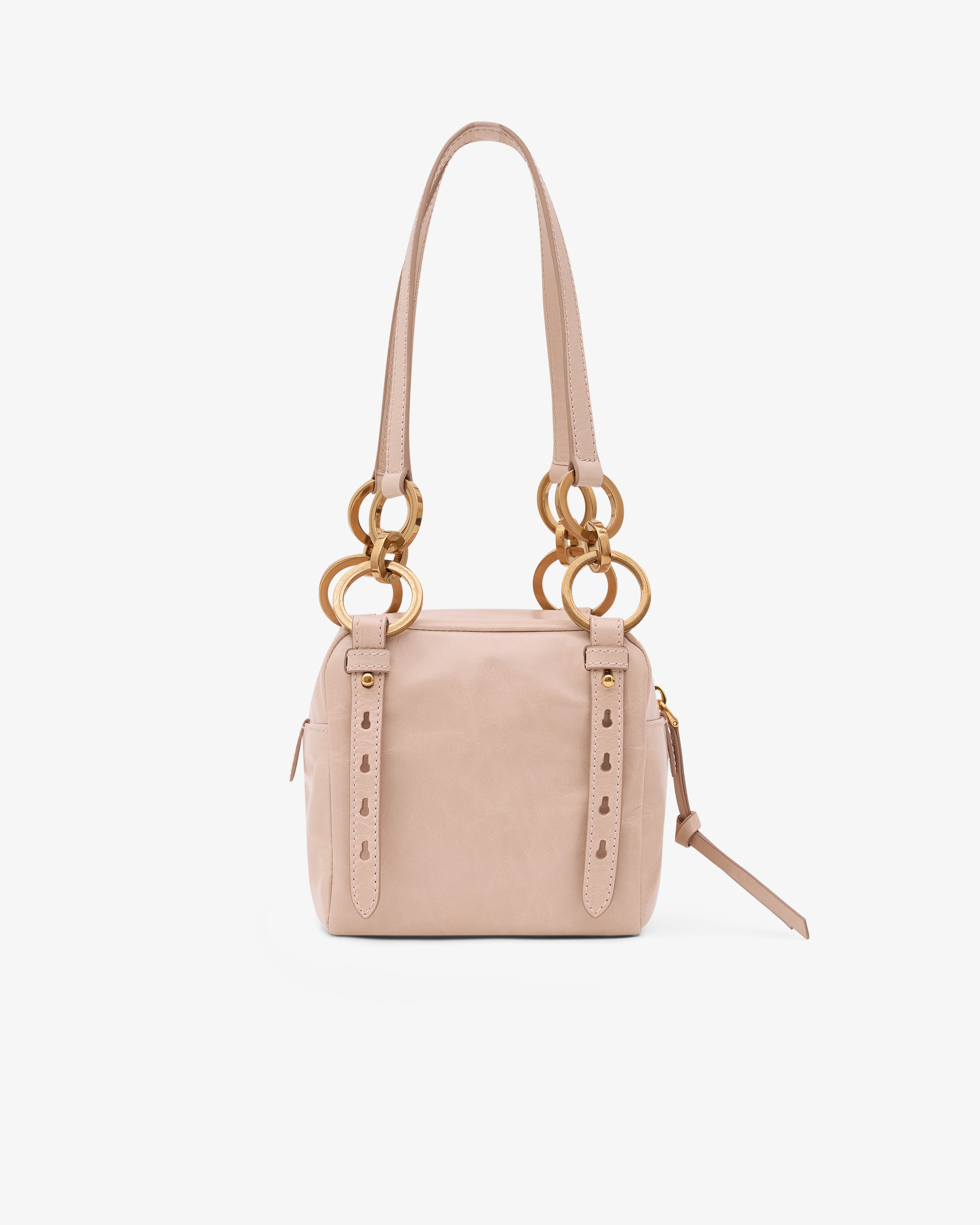 Prada - Dangle Leather Top-handle Mini-Bag - (Powder Pink) - Image 3