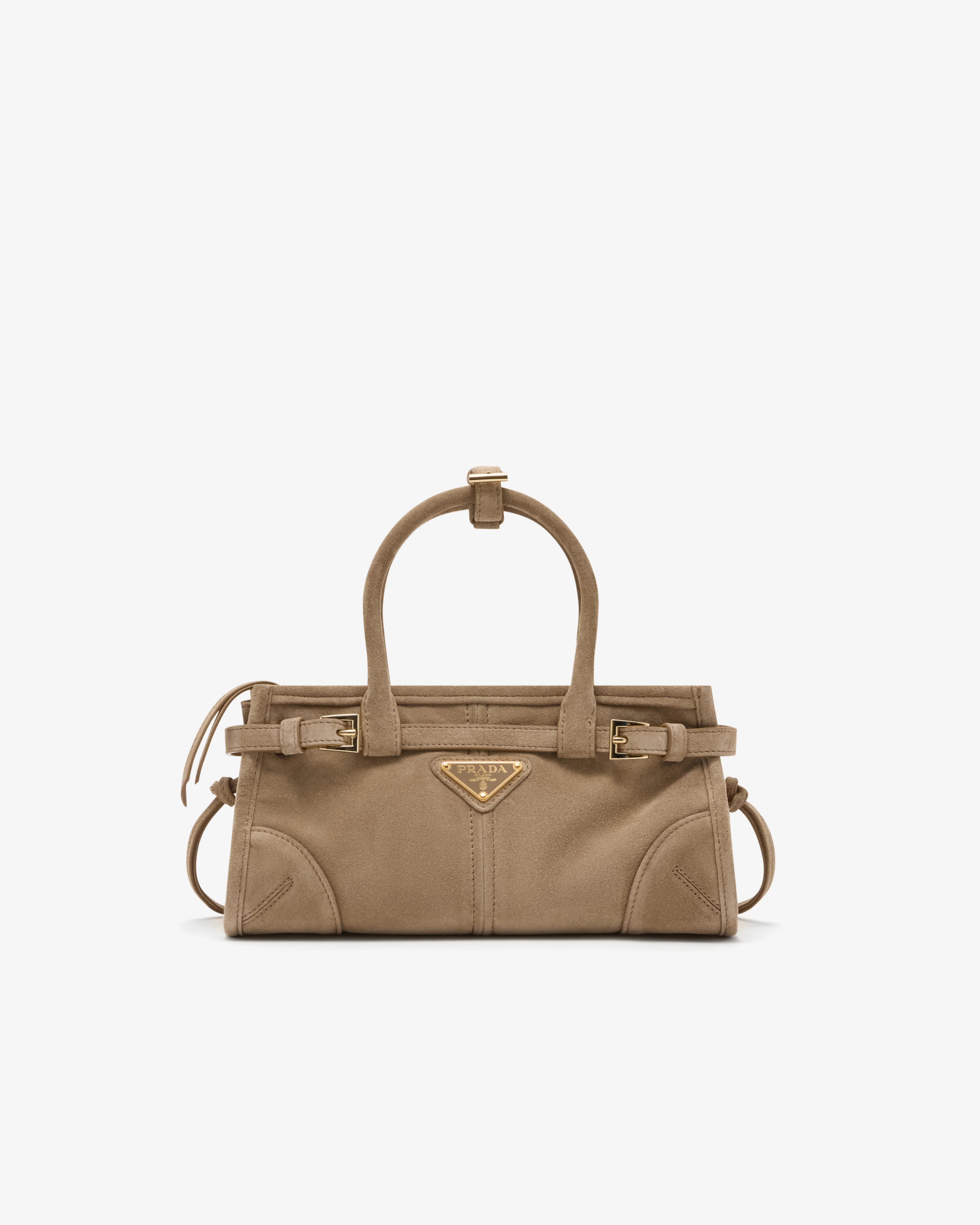Prada - Women's Mini Bonnie Handbag - (Cameo)
