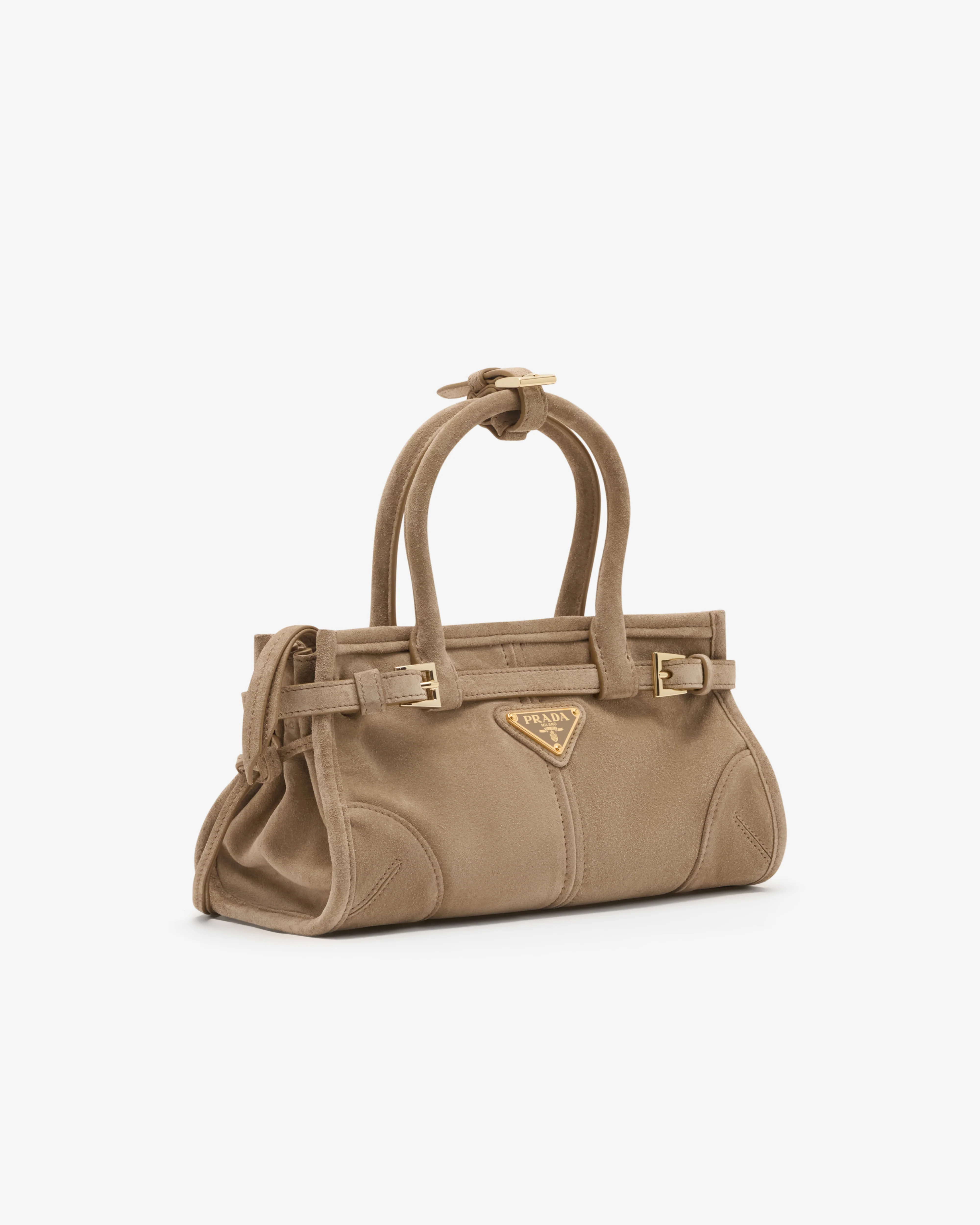 Prada - Women's Mini Bonnie Handbag - (Cameo) - Image 2